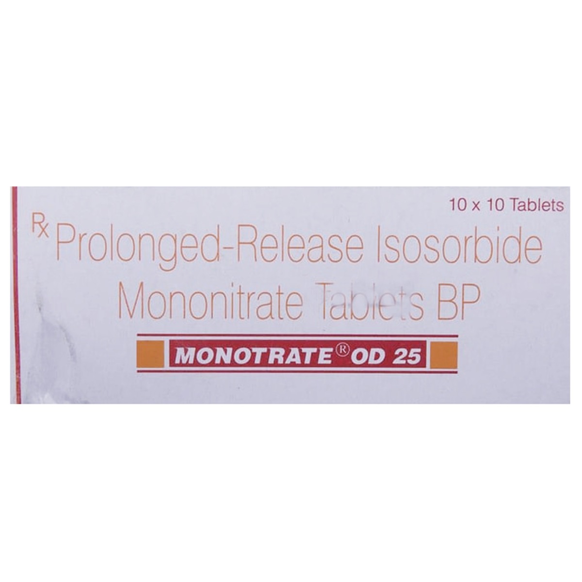 Monotrate OD 25 Tablet 10's, Pack of 10 TABLETS Monotrate OD 25 Tablet 10's, Pack of 10 TABLETS
