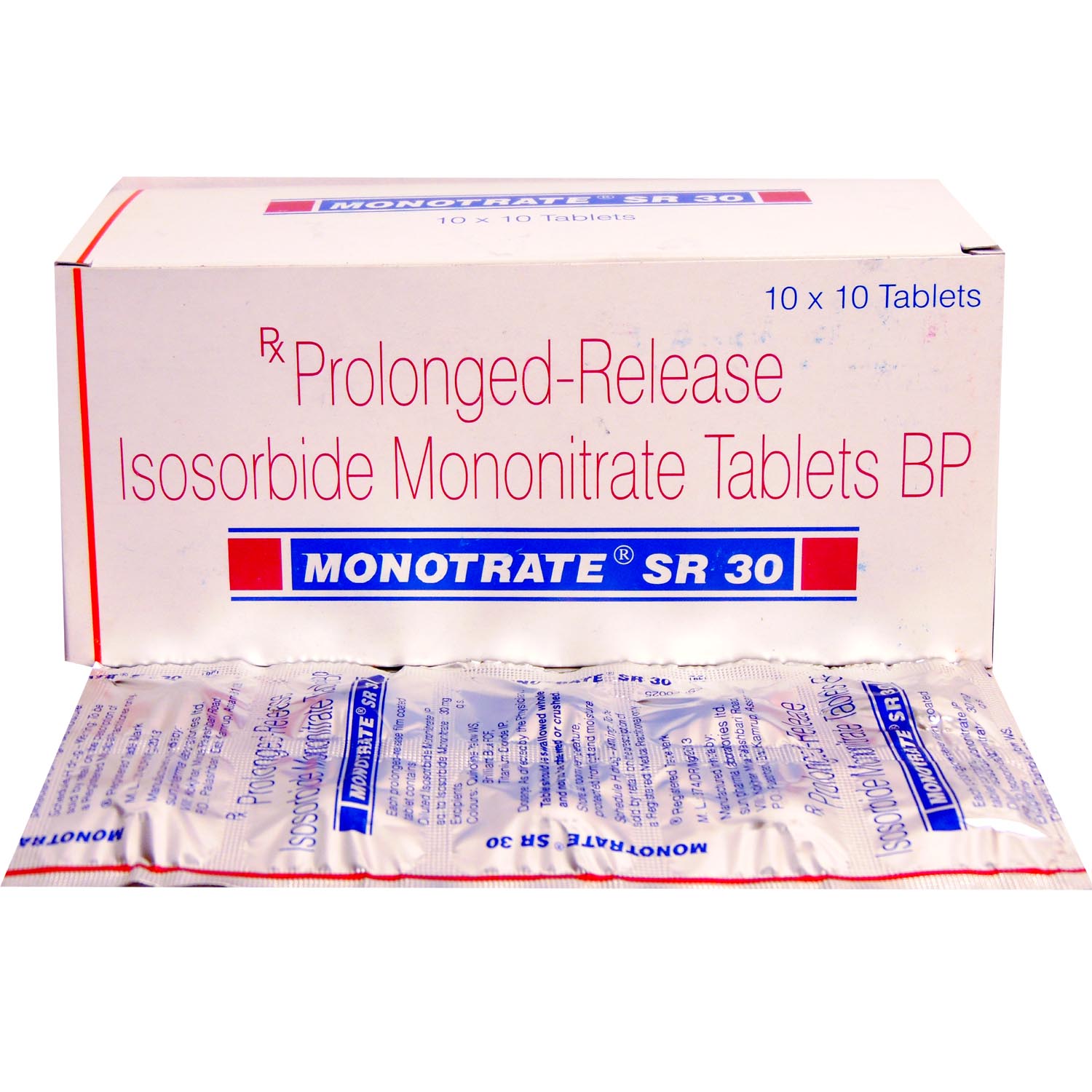 Monotrate SR 30 Tablet 10's, Pack of 10 TABLETS Monotrate SR 30 Tablet 10's, Pack of 10 TABLETS