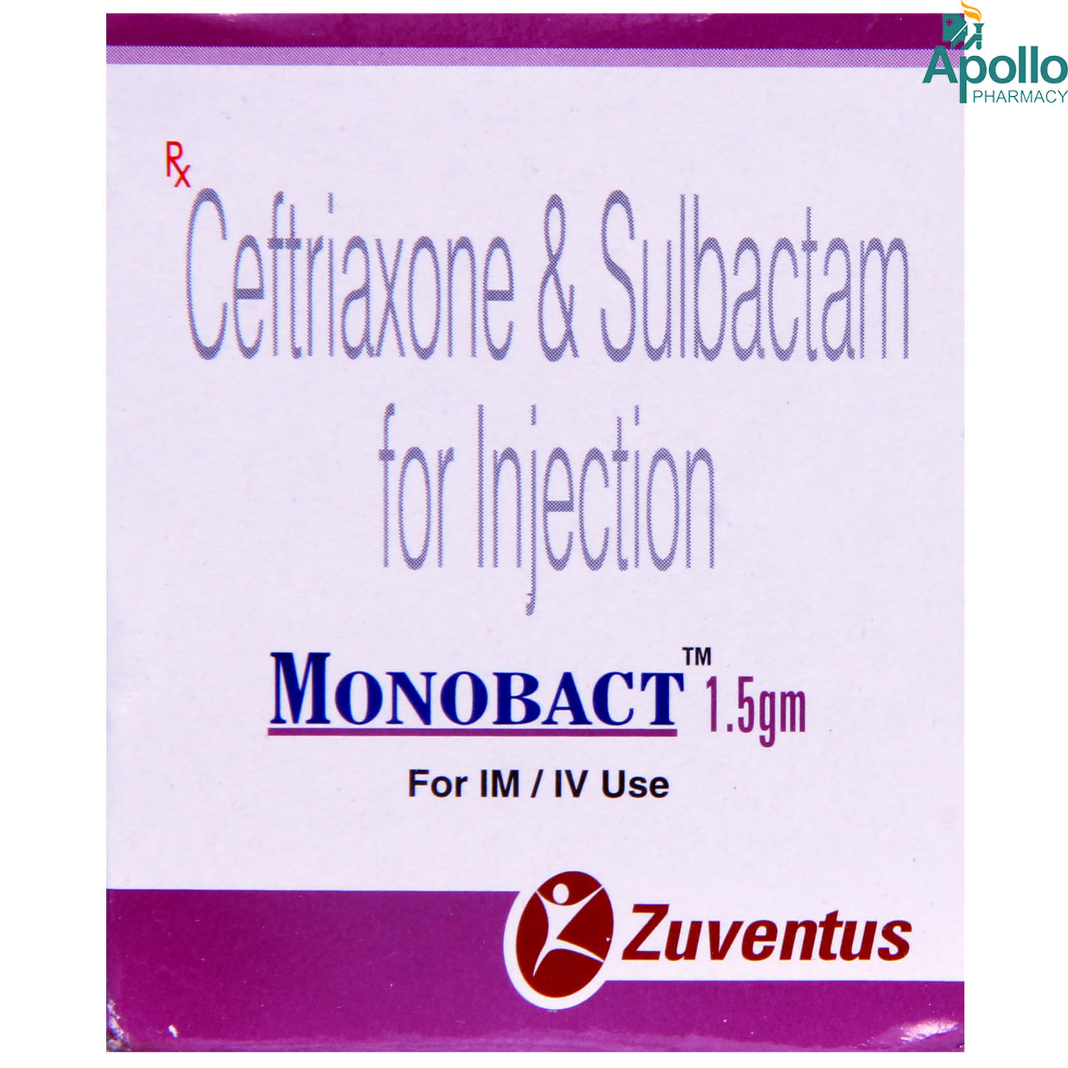 Monobact 1.5 gm Injection 1's, Pack of 1 Monobact 1.5 gm Injection 1's, Pack of 1