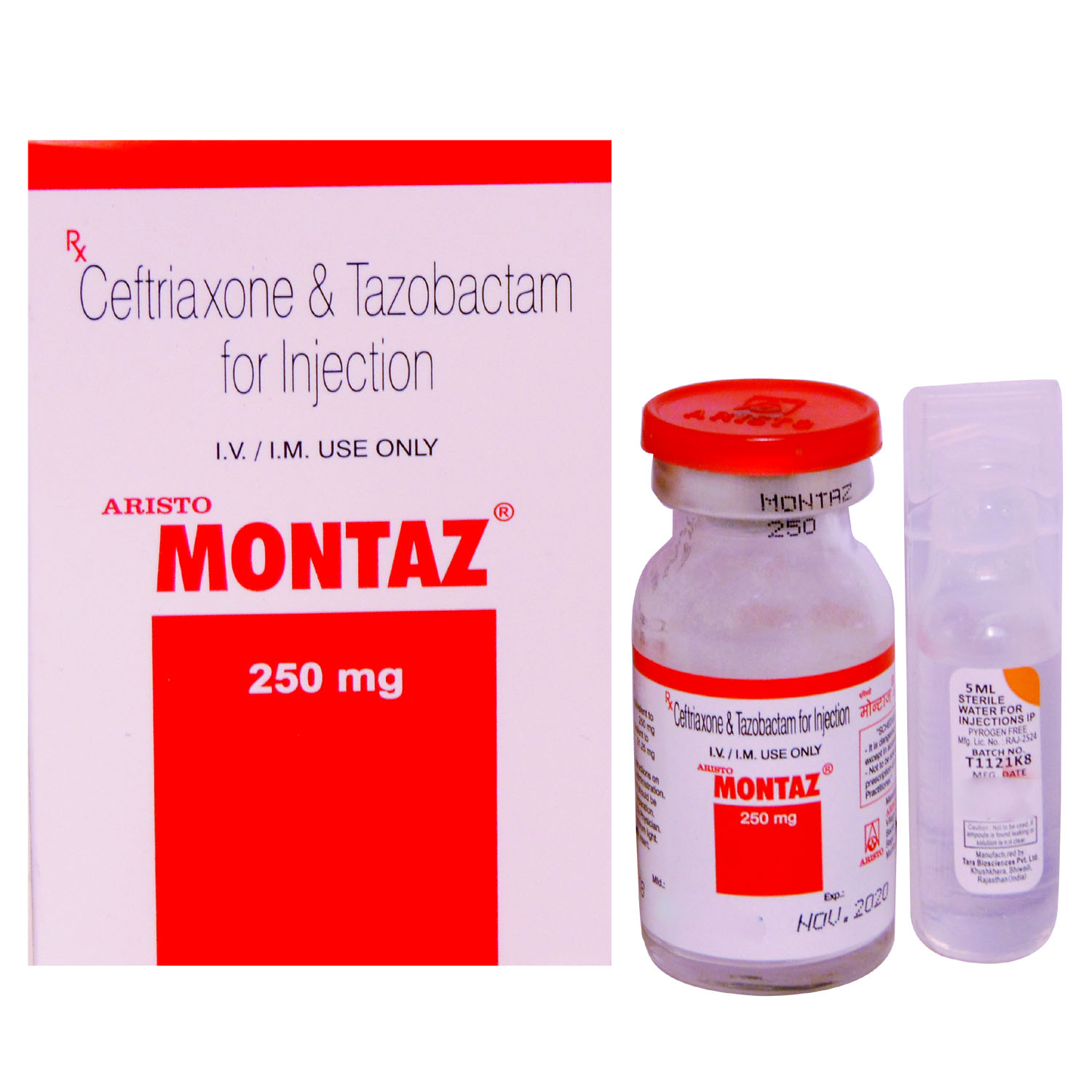 Montaz 250 mg Injection 1's, Pack of 1 Injection Montaz 250 mg Injection 1's, Pack of 1 Injection