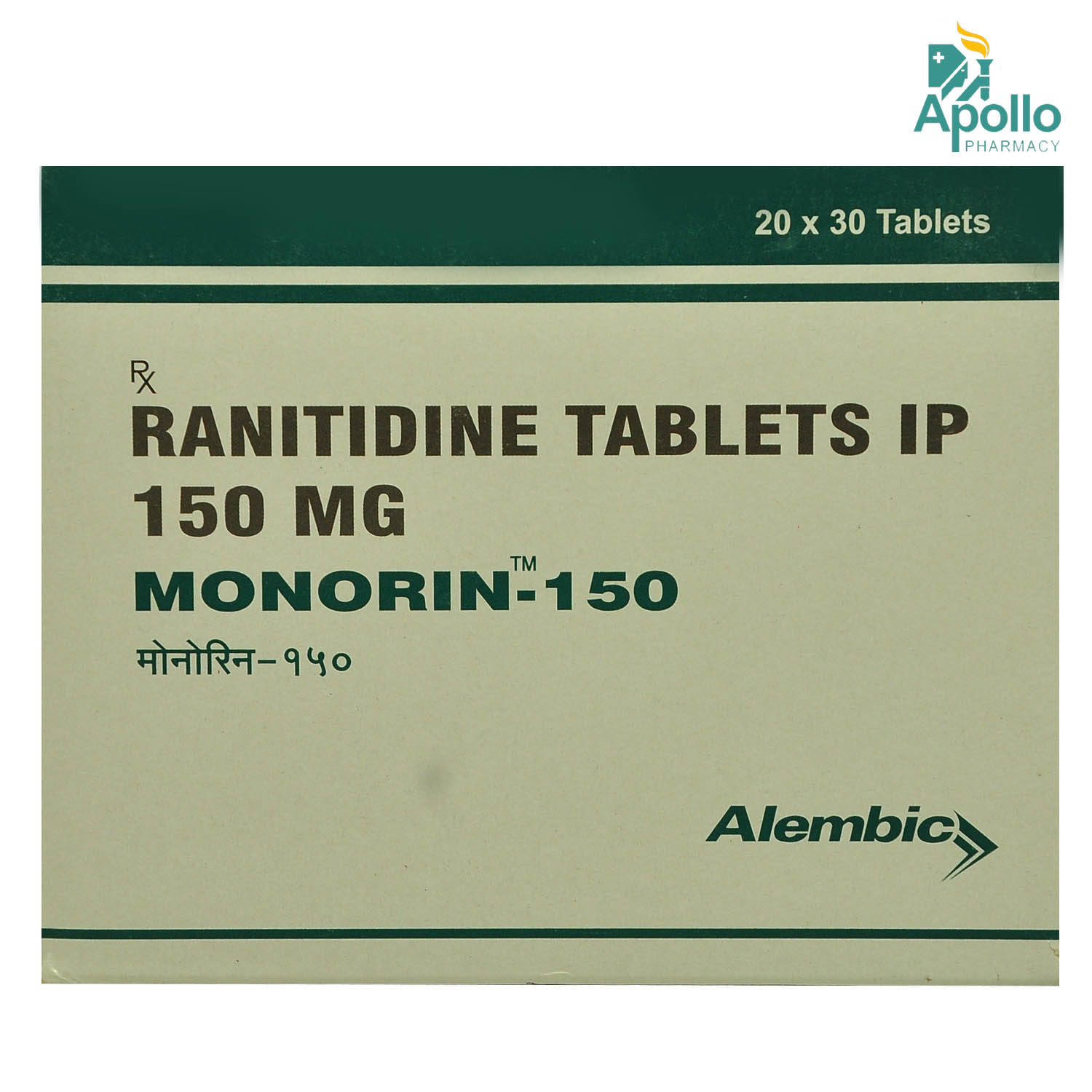 Monorin 150 mg Tablet 30's, Pack of 30 TABLETS Monorin 150 mg Tablet 30's, Pack of 30 TABLETS