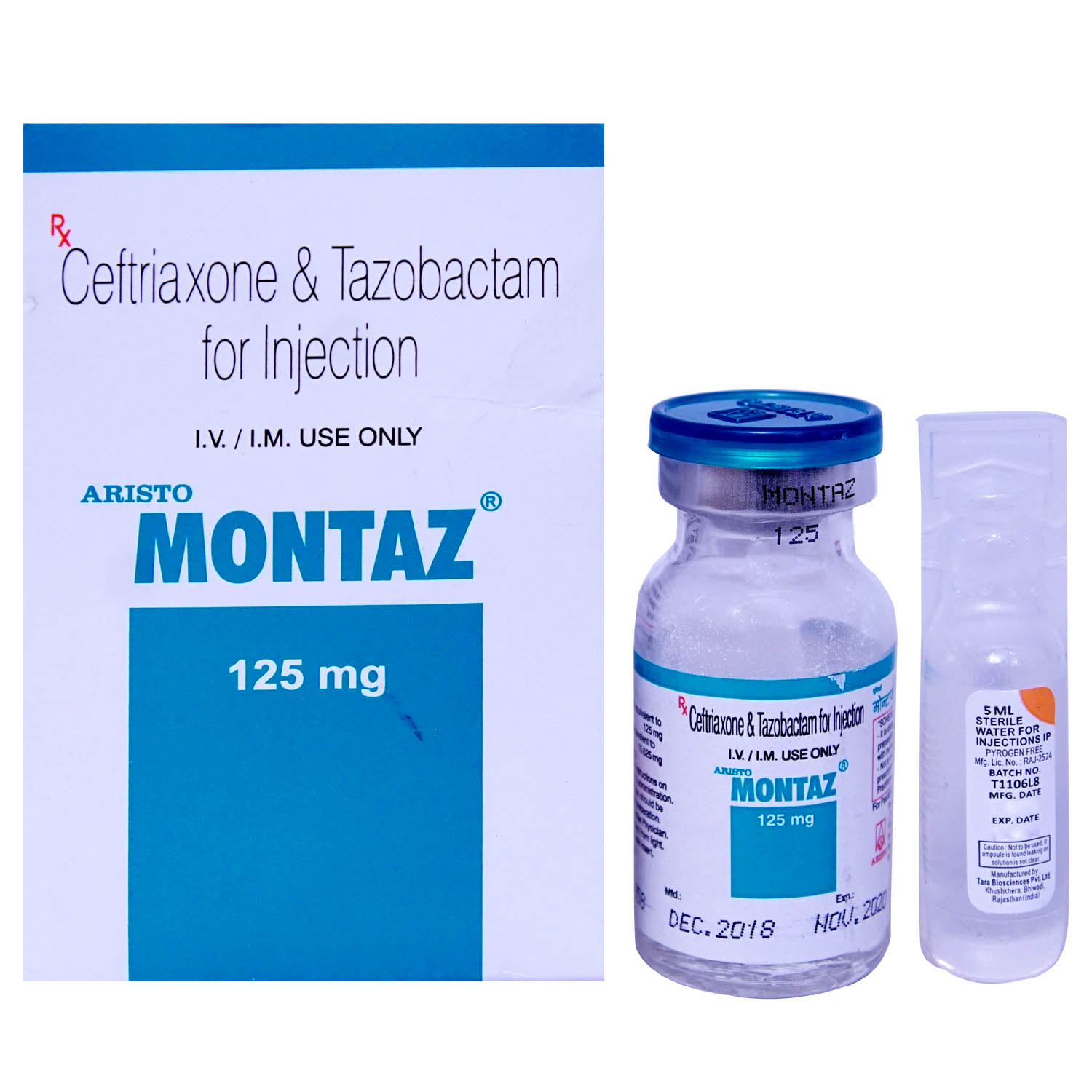 Buy MONTAZ 125MG INJECTION Online