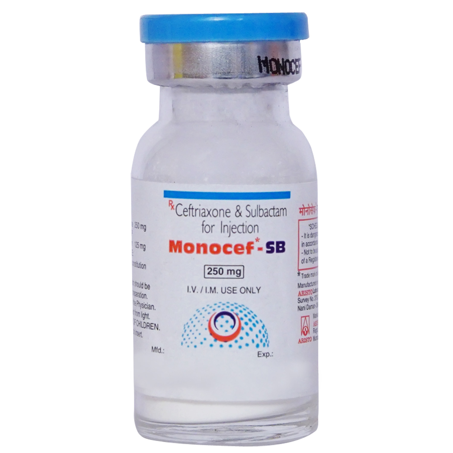 MONOCEF SB 250MG INJECTION, Pack of 1 INJECTION MONOCEF SB 250MG INJECTION, Pack of 1 INJECTION
