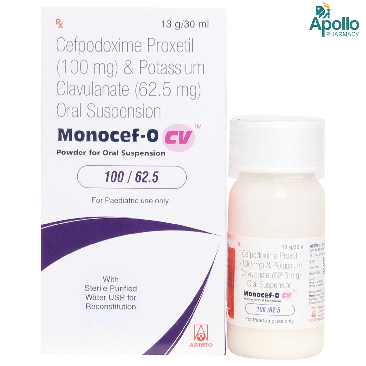 Monocef-O CV Oral Suspension 30 ml, Pack of 1 Oral Suspension Monocef-O CV Oral Suspension 30 ml, Pack of 1 Oral Suspension