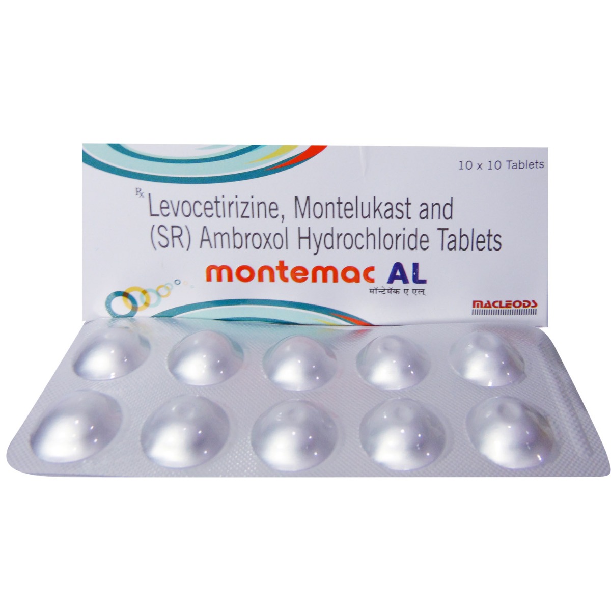 Montemac AL Tablet 10's, Pack of 10 TabletS Montemac AL Tablet 10's, Pack of 10 TabletS