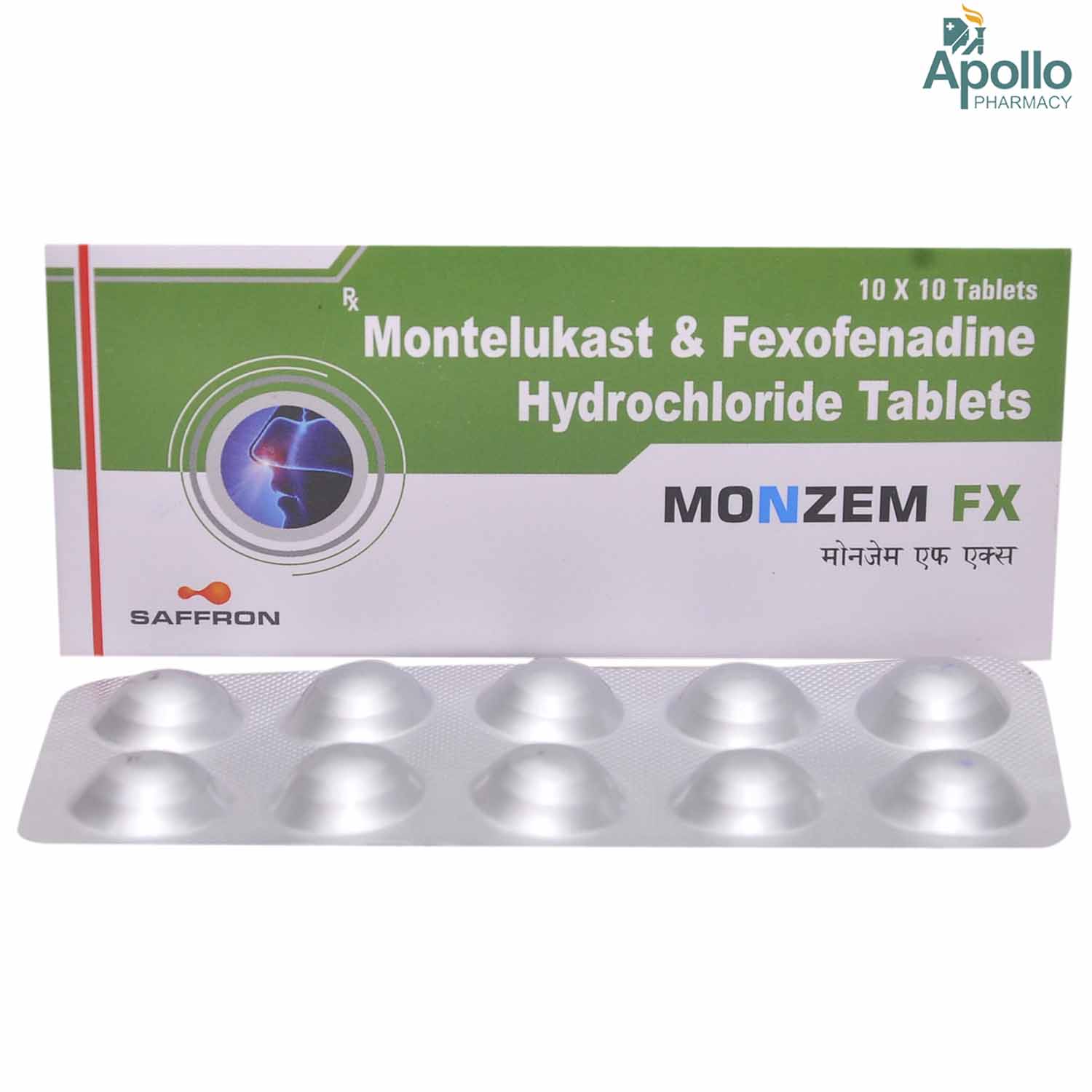 Monzem FX Tablet 10's, Pack of 10 TABLETS Monzem FX Tablet 10's, Pack of 10 TABLETS