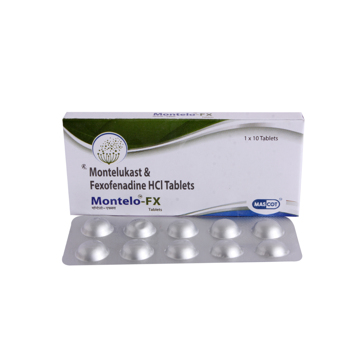 Montelo FX Tablet 10's, Pack of 10 TabletS Montelo FX Tablet 10's, Pack of 10 TabletS