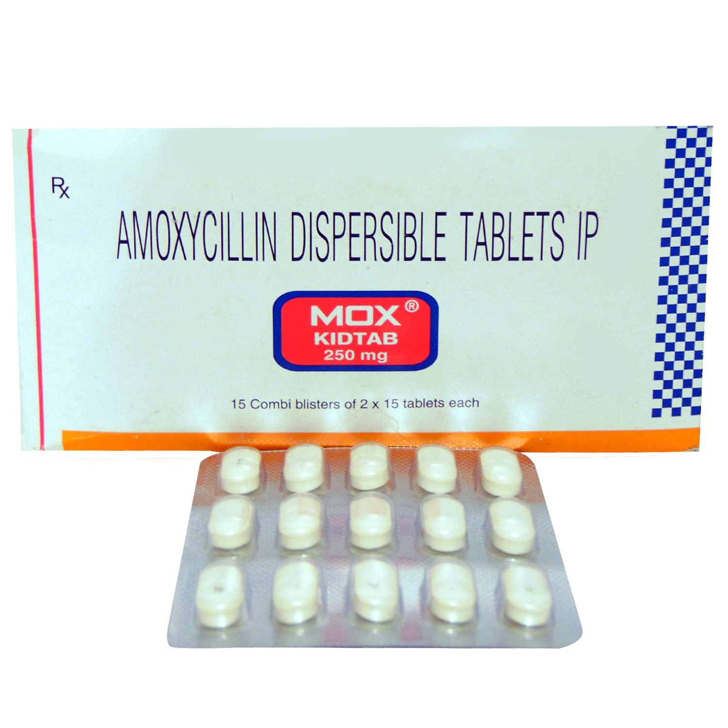 MOX KID 250MG TABLET, Pack of 15 TABLETS MOX KID 250MG TABLET, Pack of 15 TABLETS