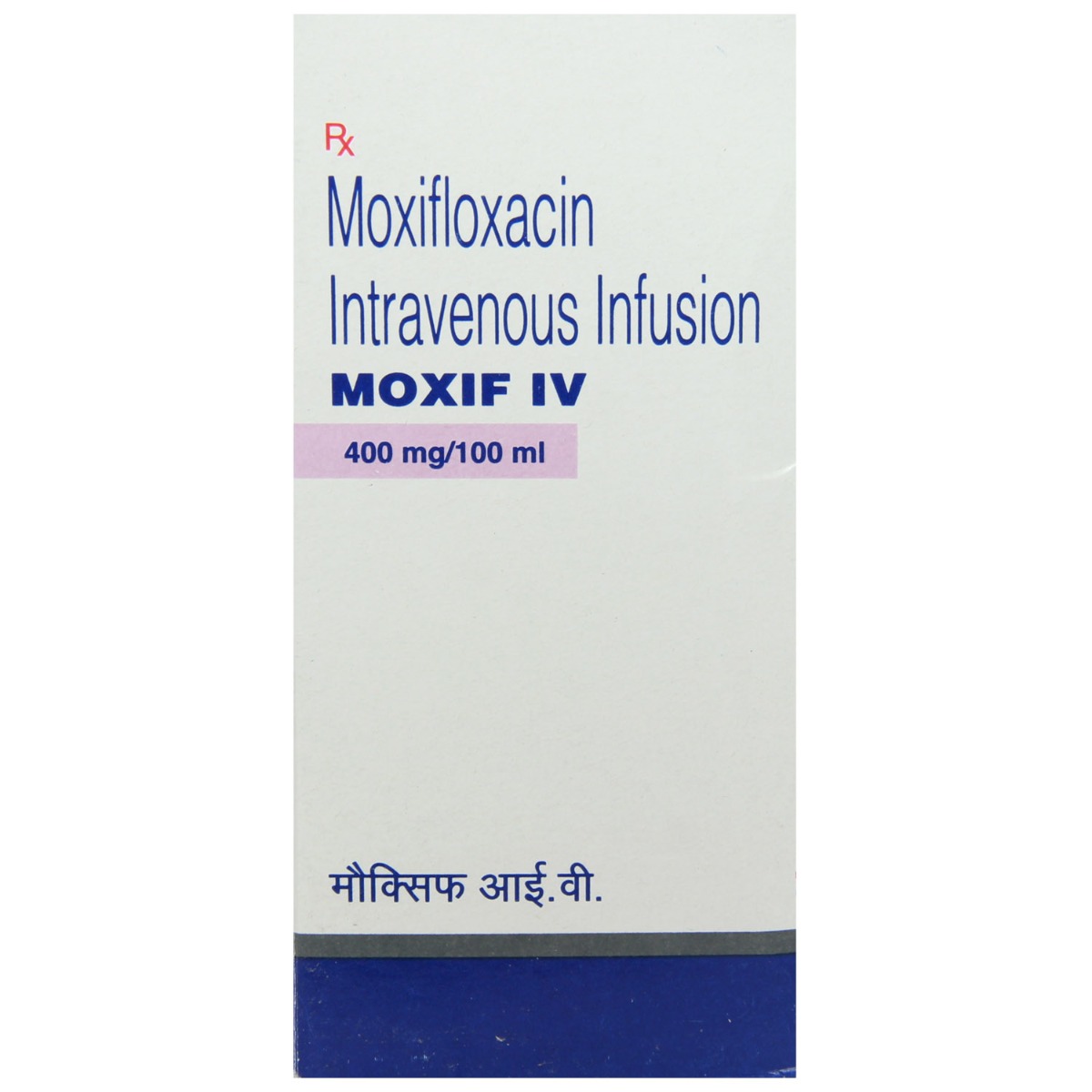 Moxif 400Mg /100Ml I.V, Pack of 1 Fluids Moxif 400Mg /100Ml I.V, Pack of 1 Fluids