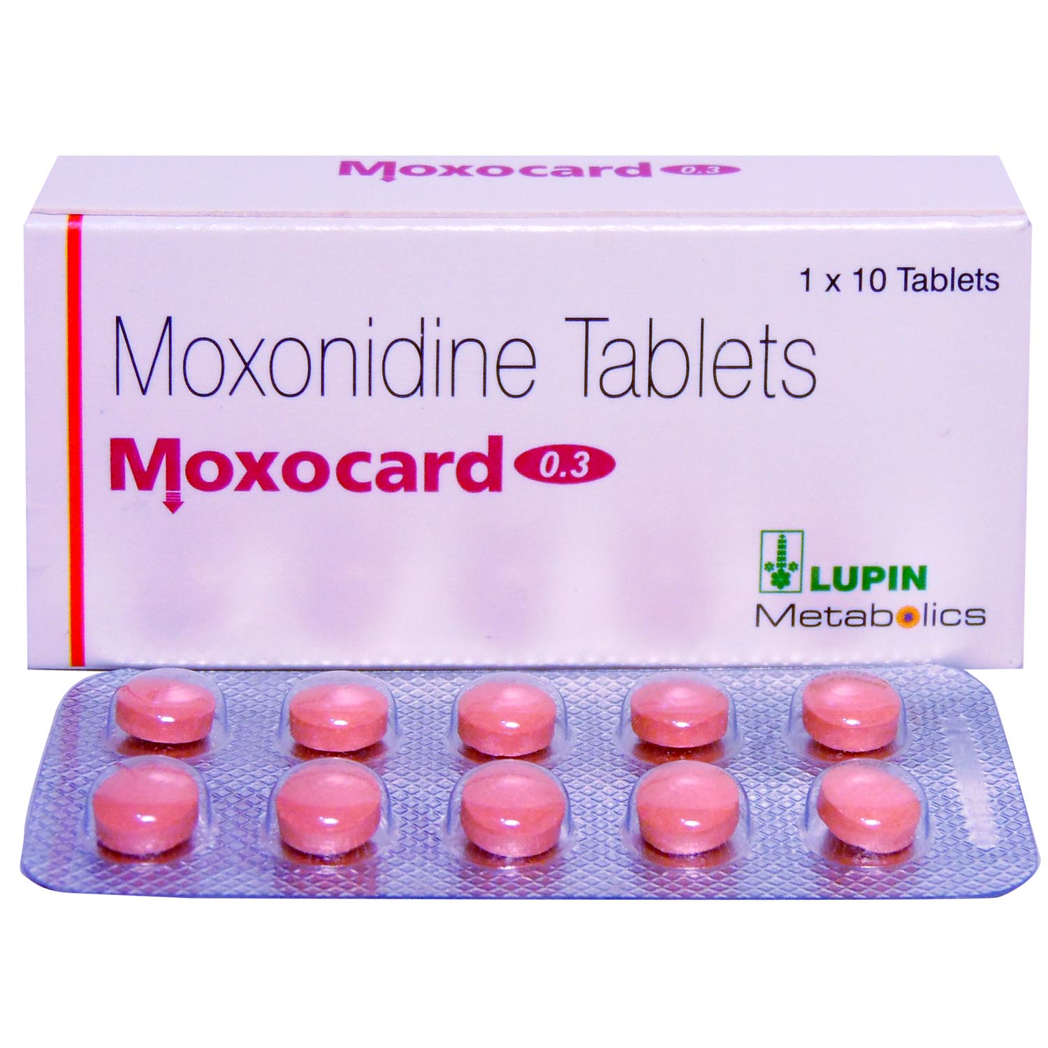 Moxocard 0.3 Tablet 10's, Pack of 10 TABLETS Moxocard 0.3 Tablet 10's, Pack of 10 TABLETS
