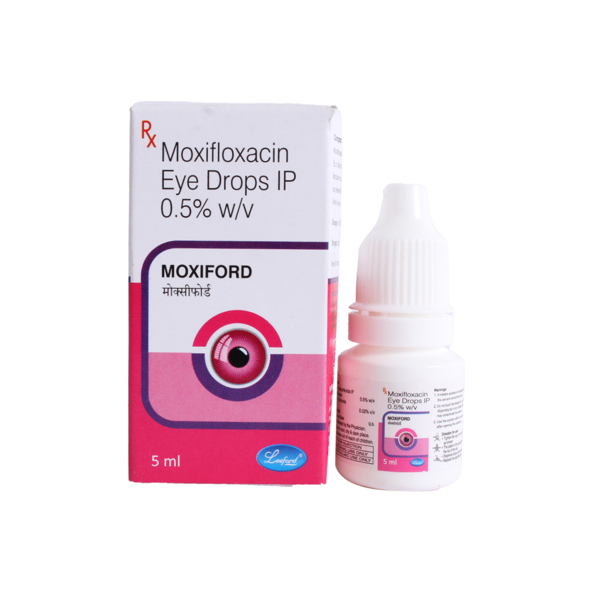 MOXIFORD EYE DROPS 5ML, Pack of 1 DROPS MOXIFORD EYE DROPS 5ML, Pack of 1 DROPS