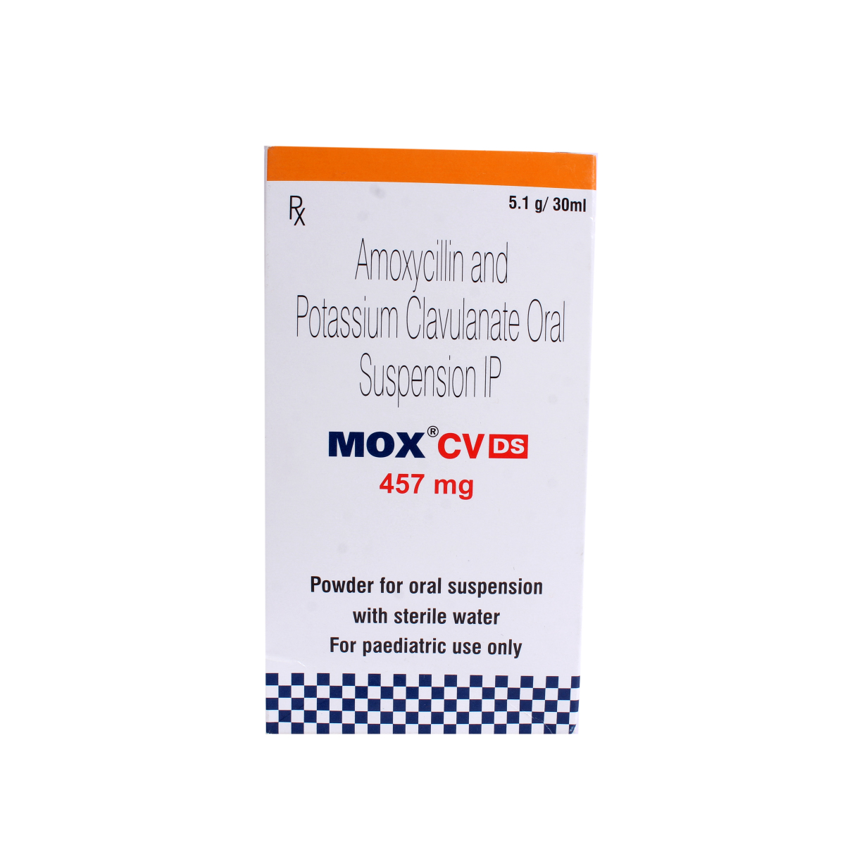 Mox CV DS 457 mg Suspension 30 ml, Pack of 1 Suspension Mox CV DS 457 mg Suspension 30 ml, Pack of 1 Suspension