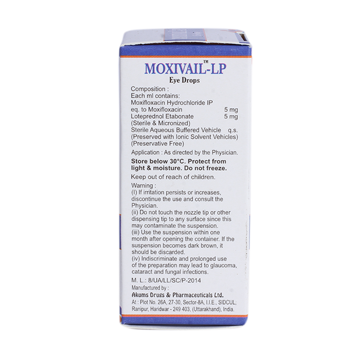 Moxivail-LP Eye Drops 5 ml, Pack of 1 EYE DROPS Moxivail-LP Eye Drops 5 ml, Pack of 1 EYE DROPS