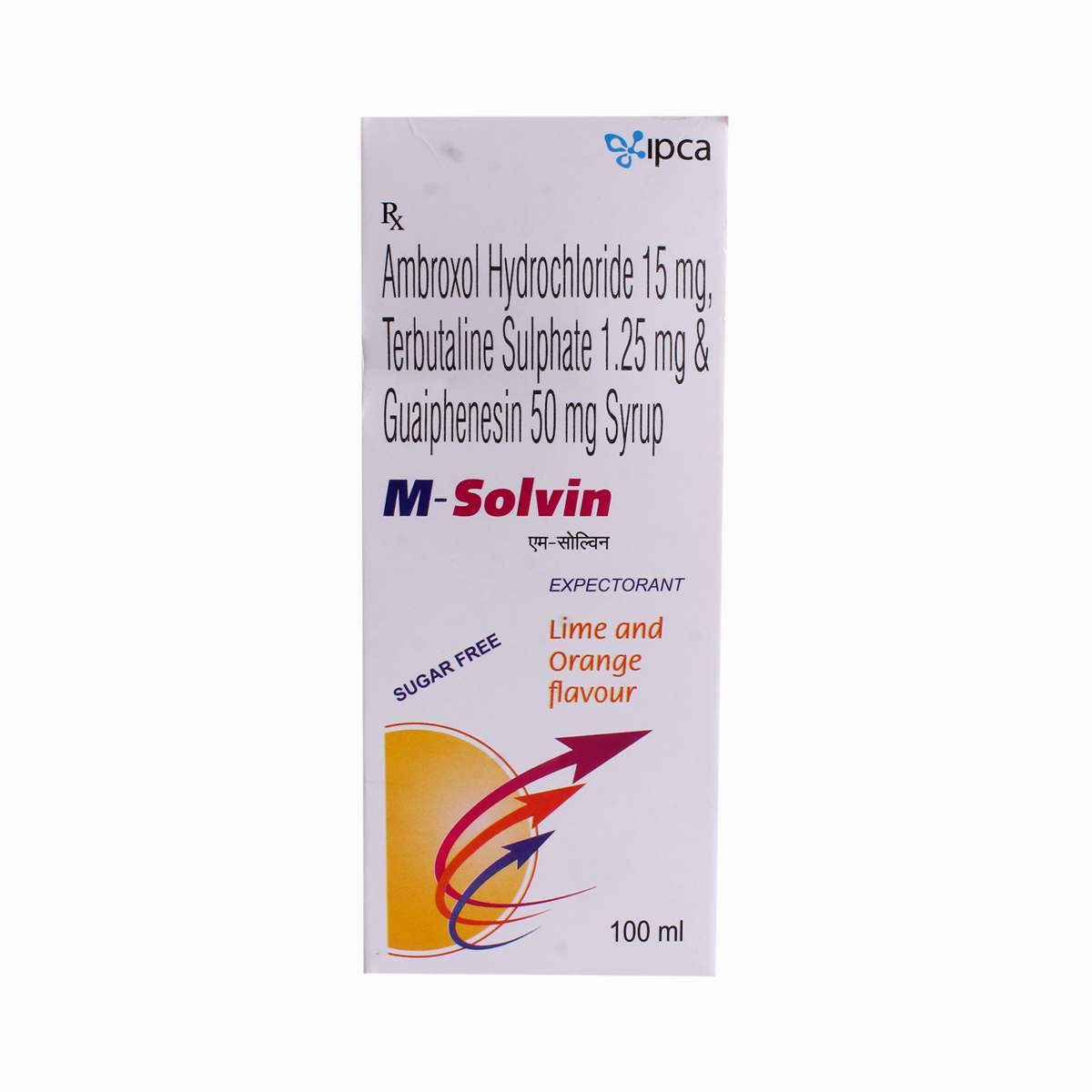M-Solvin Expectorant 100 ml, Pack of 1 EXPECTORANT M-Solvin Expectorant 100 ml, Pack of 1 EXPECTORANT
