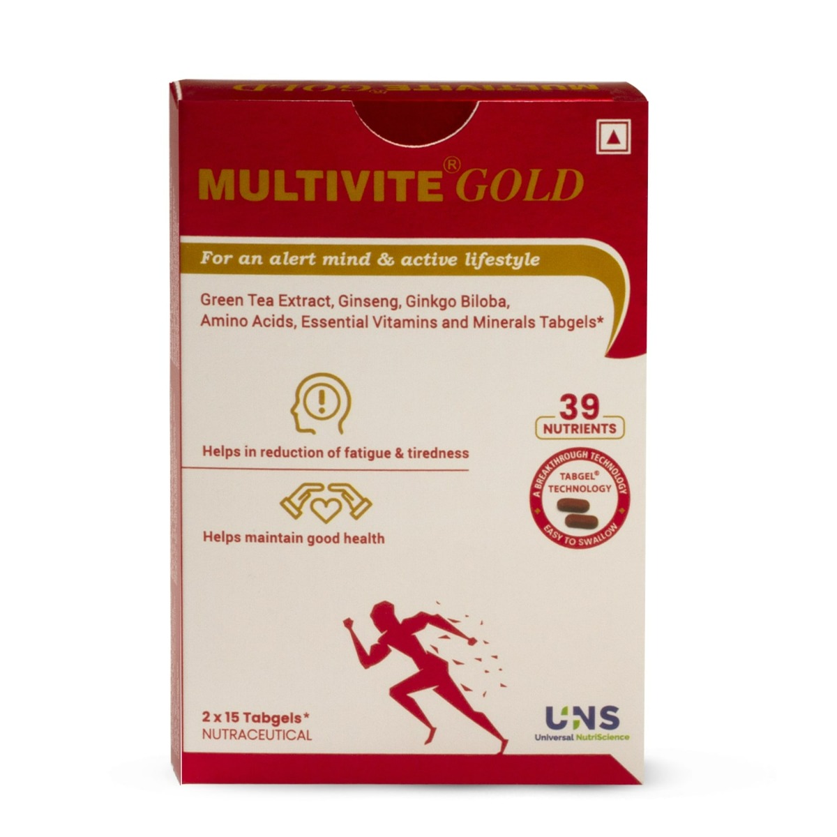 Multivite Gold Capsule 15's, Pack of 15 Multivite Gold Capsule 15's, Pack of 15