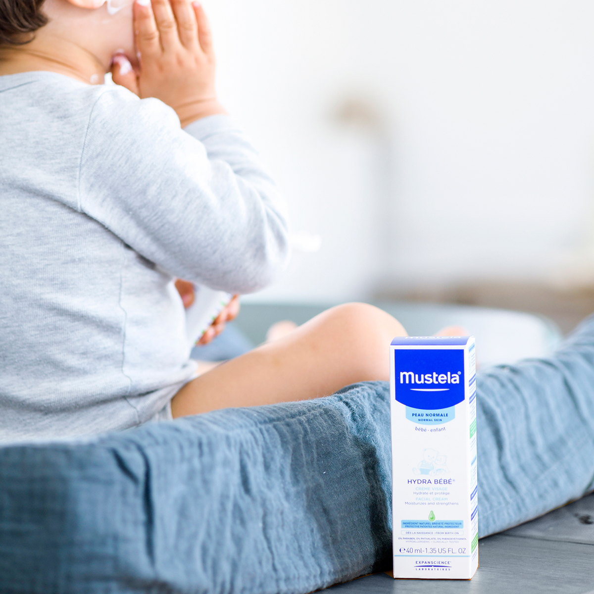 Mustela Hydra Bebe Baby Facial Cream, 40 ml, Pack of 1 Mustela Hydra Bebe Baby Facial Cream, 40 ml, Pack of 1