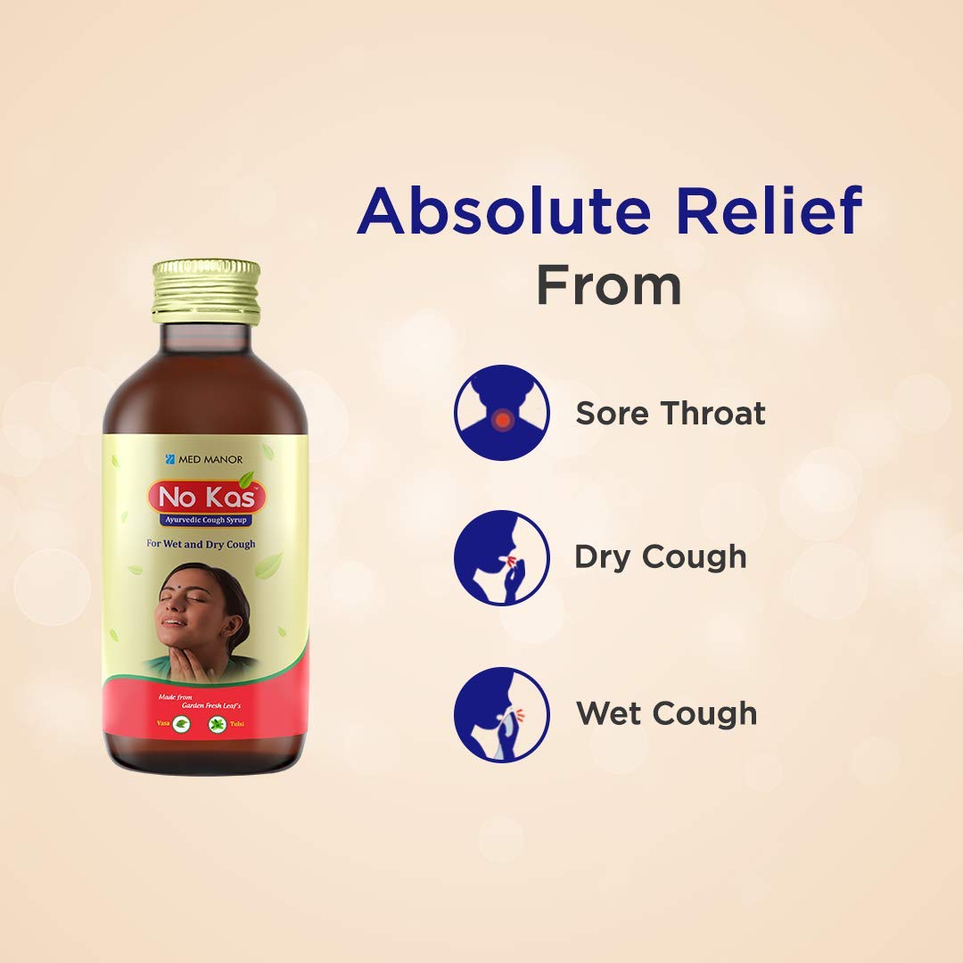 MY Dr. No Kas Ayurvedic Cough Syrup, 100 ml, Pack of 1 MY Dr. No Kas Ayurvedic Cough Syrup, 100 ml, Pack of 1