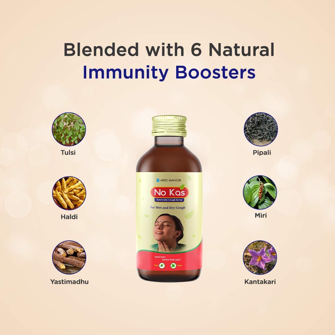 MY Dr. No Kas Ayurvedic Cough Syrup, 100 ml, Pack of 1 MY Dr. No Kas Ayurvedic Cough Syrup, 100 ml, Pack of 1