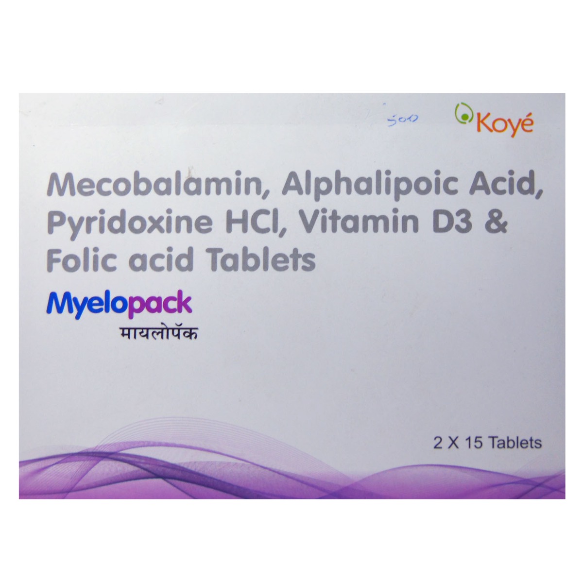 Buy Myelopack Tablet 15's Online