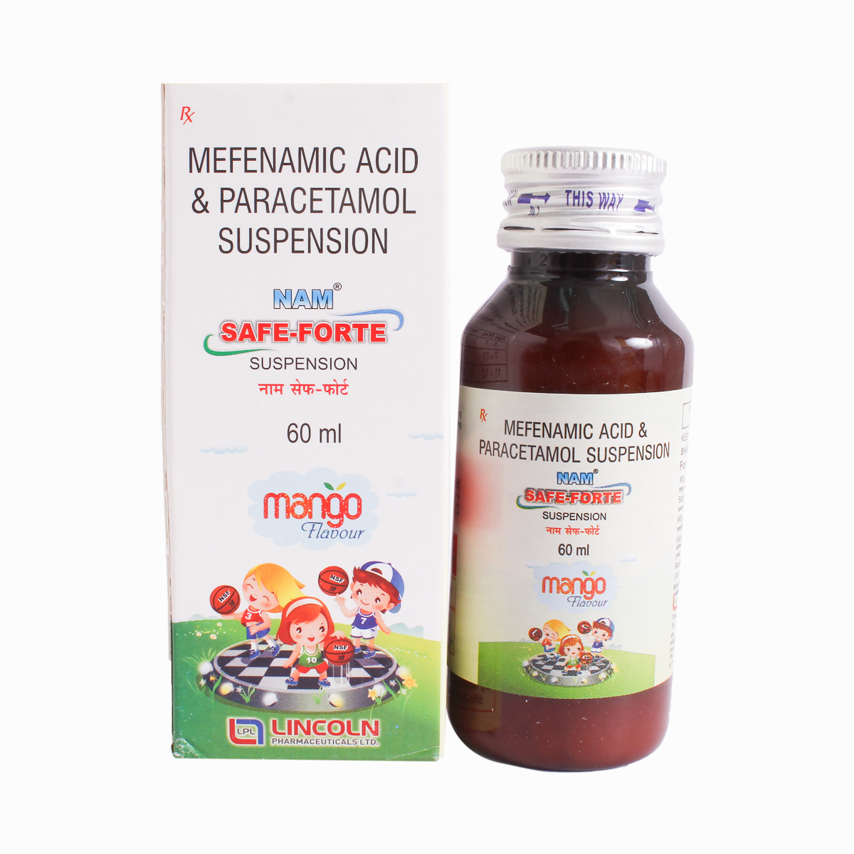 Nam Safe Fort Suspension 60ml, Pack of 1 Liquid Nam Safe Fort Suspension 60ml, Pack of 1 Liquid