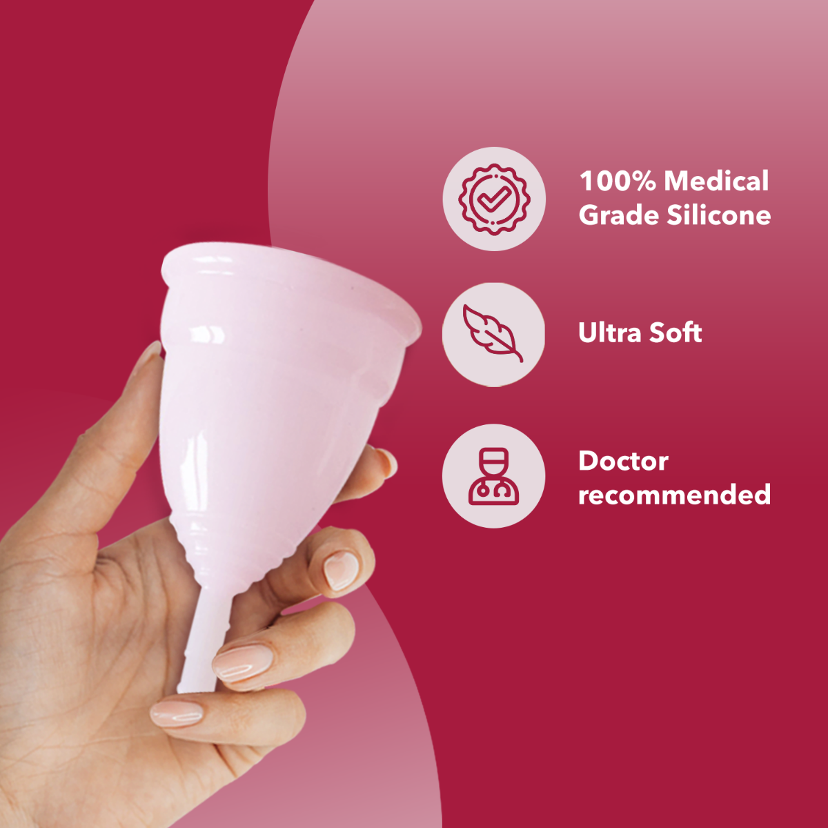 Namyaa Ultra Soft Reusable Menstrual Cup Small, 1 Count, Pack of 1 Namyaa Ultra Soft Reusable Menstrual Cup Small, 1 Count, Pack of 1