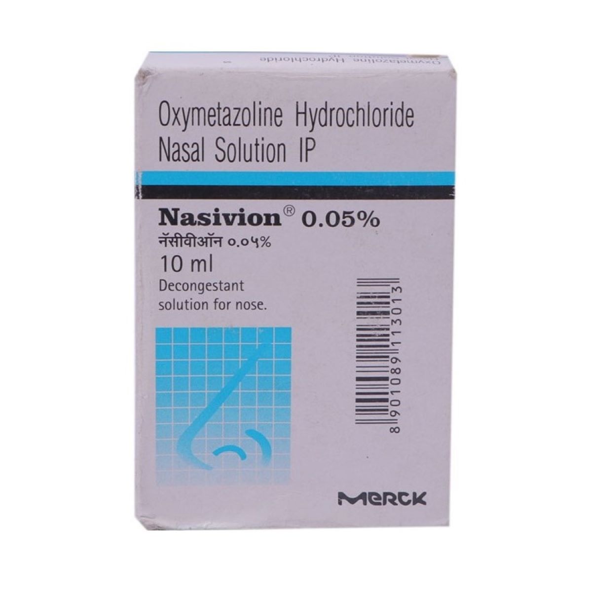 Buy Nasivion 0.05% Nasal solution, 10 ml Online