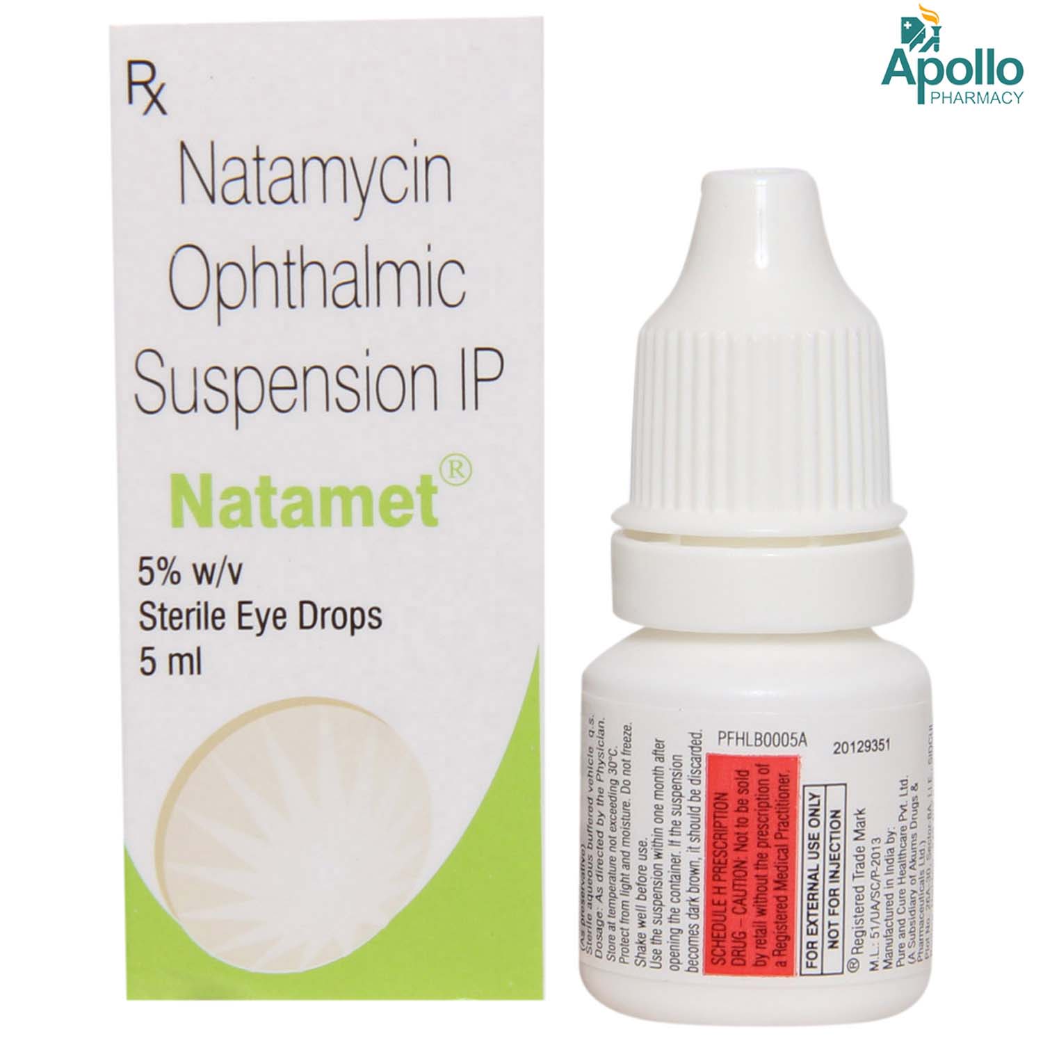 Natamet Eye Drops 5 ml, Pack of 1 EYE DROPS Natamet Eye Drops 5 ml, Pack of 1 EYE DROPS