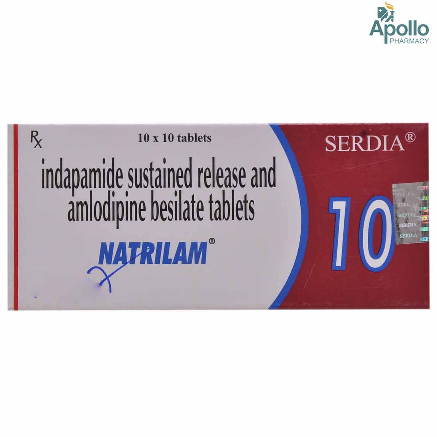 Buy Natrilam Tablet 10's Online