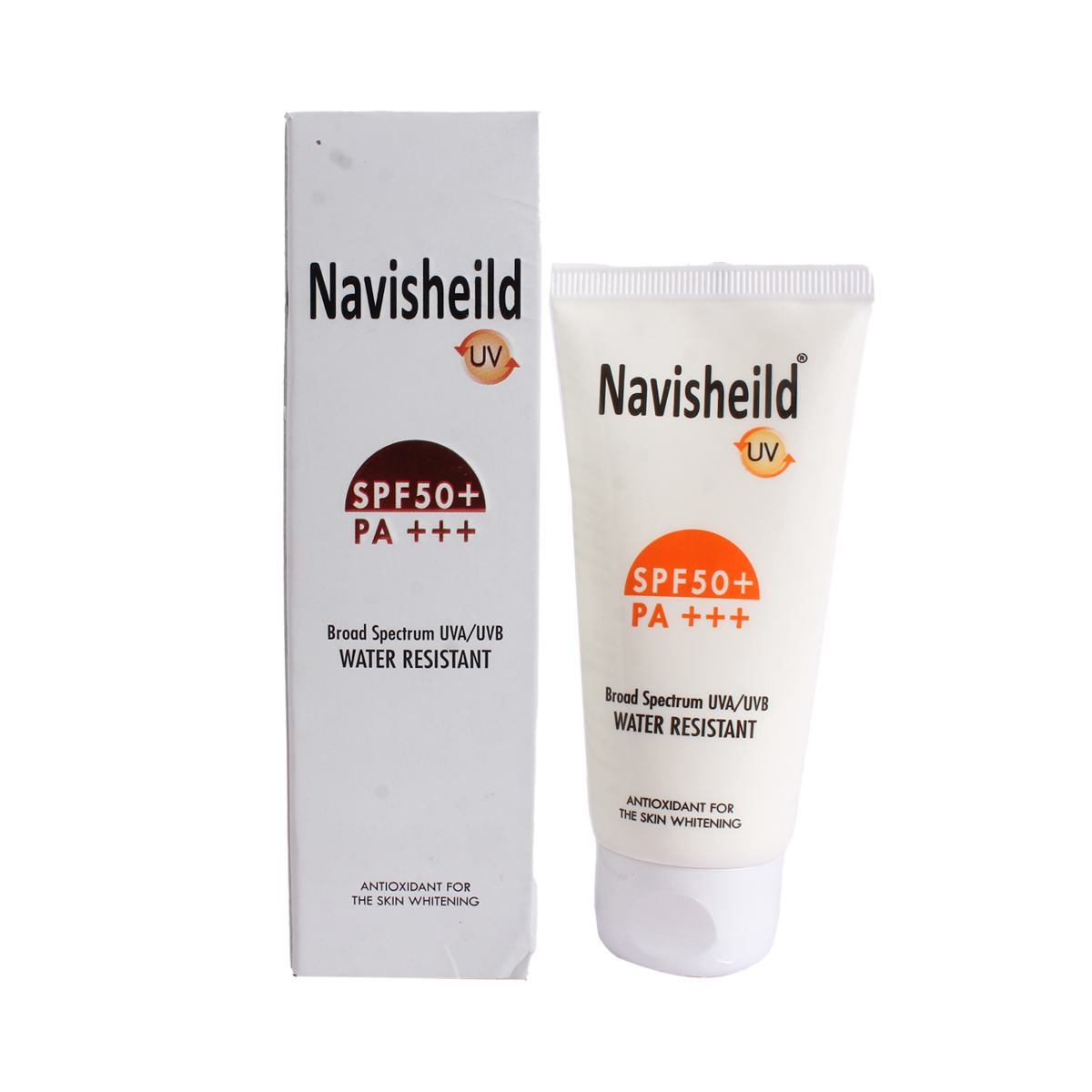 Navisheild UV SPF 50+ PA+++ Cream 50 gm, Pack of 1 Navisheild UV SPF 50+ PA+++ Cream 50 gm, Pack of 1