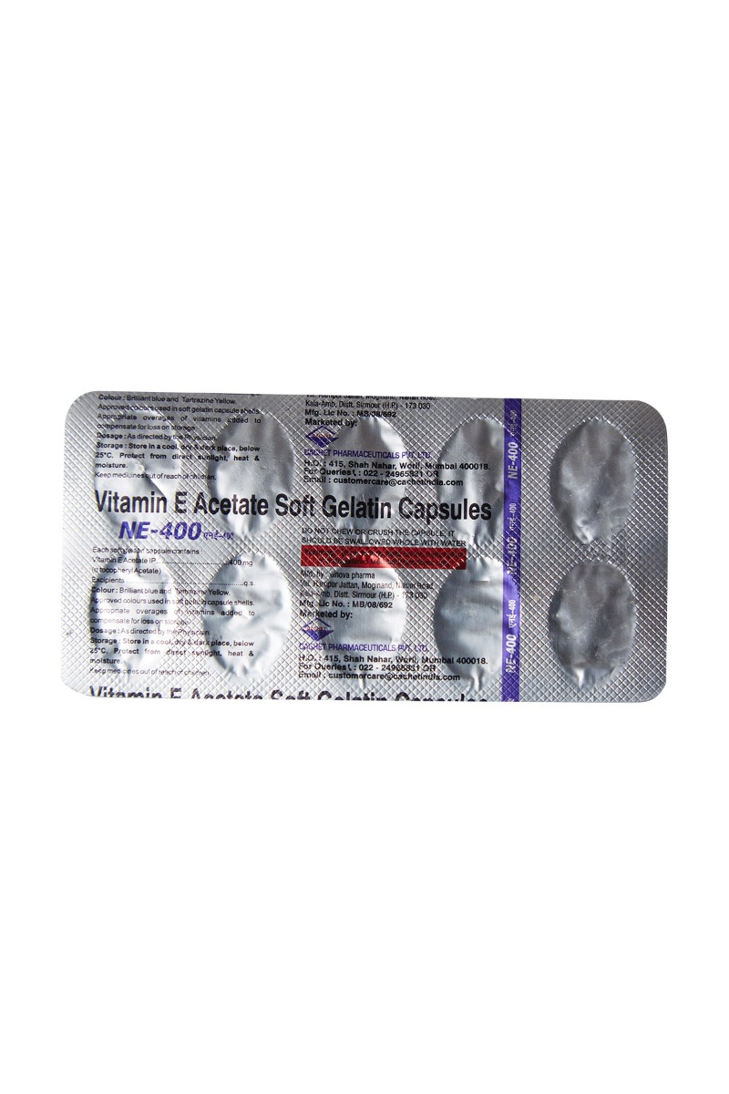 NE-400 Softgel Capsule 10's, Pack of 10 CAPSULES NE-400 Softgel Capsule 10's, Pack of 10 CAPSULES