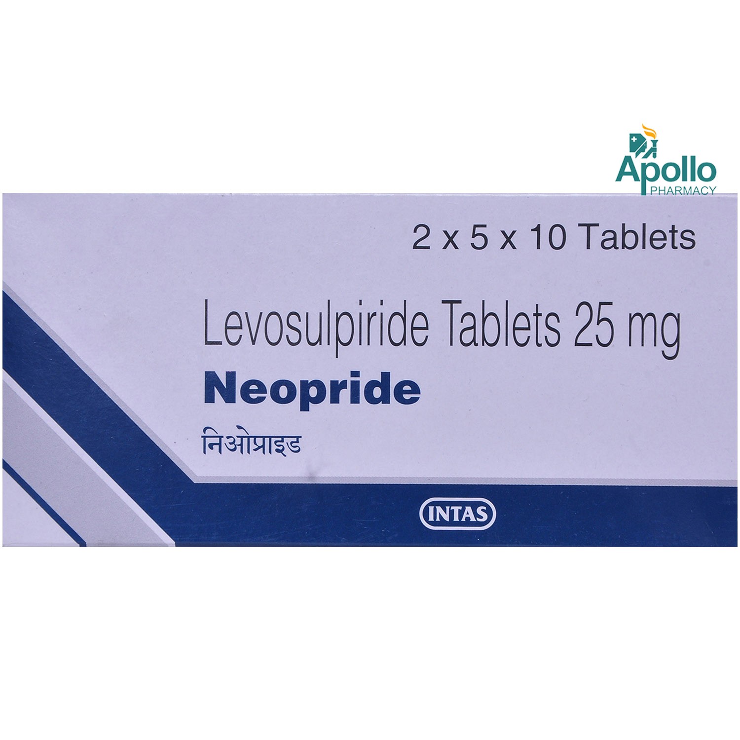 Neopride 25 mg Tablet 10's, Pack of 10 TABLETS Neopride 25 mg Tablet 10's, Pack of 10 TABLETS
