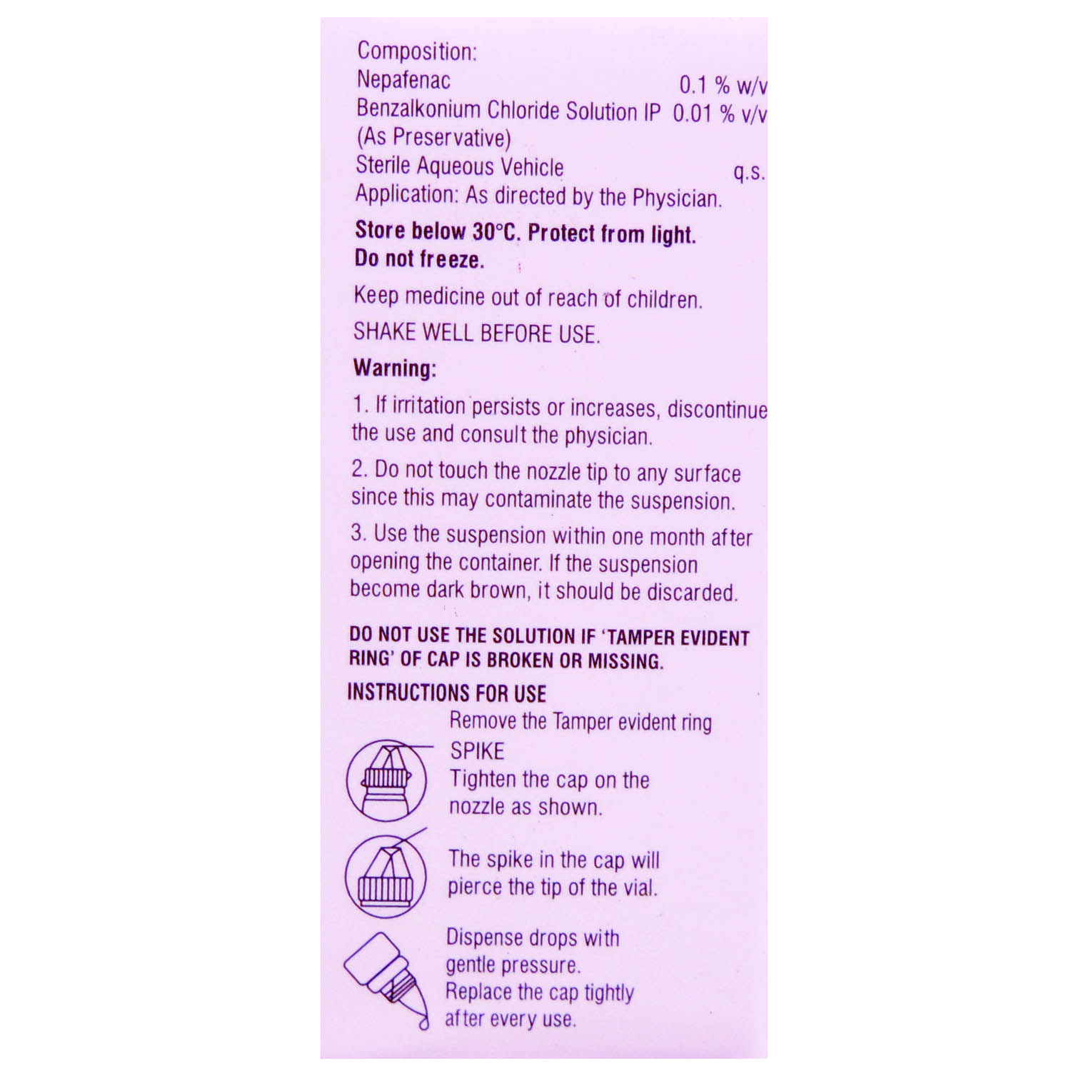 Nepablu Eye Drops 5 ml, Pack of 1 Eye Drops Nepablu Eye Drops 5 ml, Pack of 1 Eye Drops