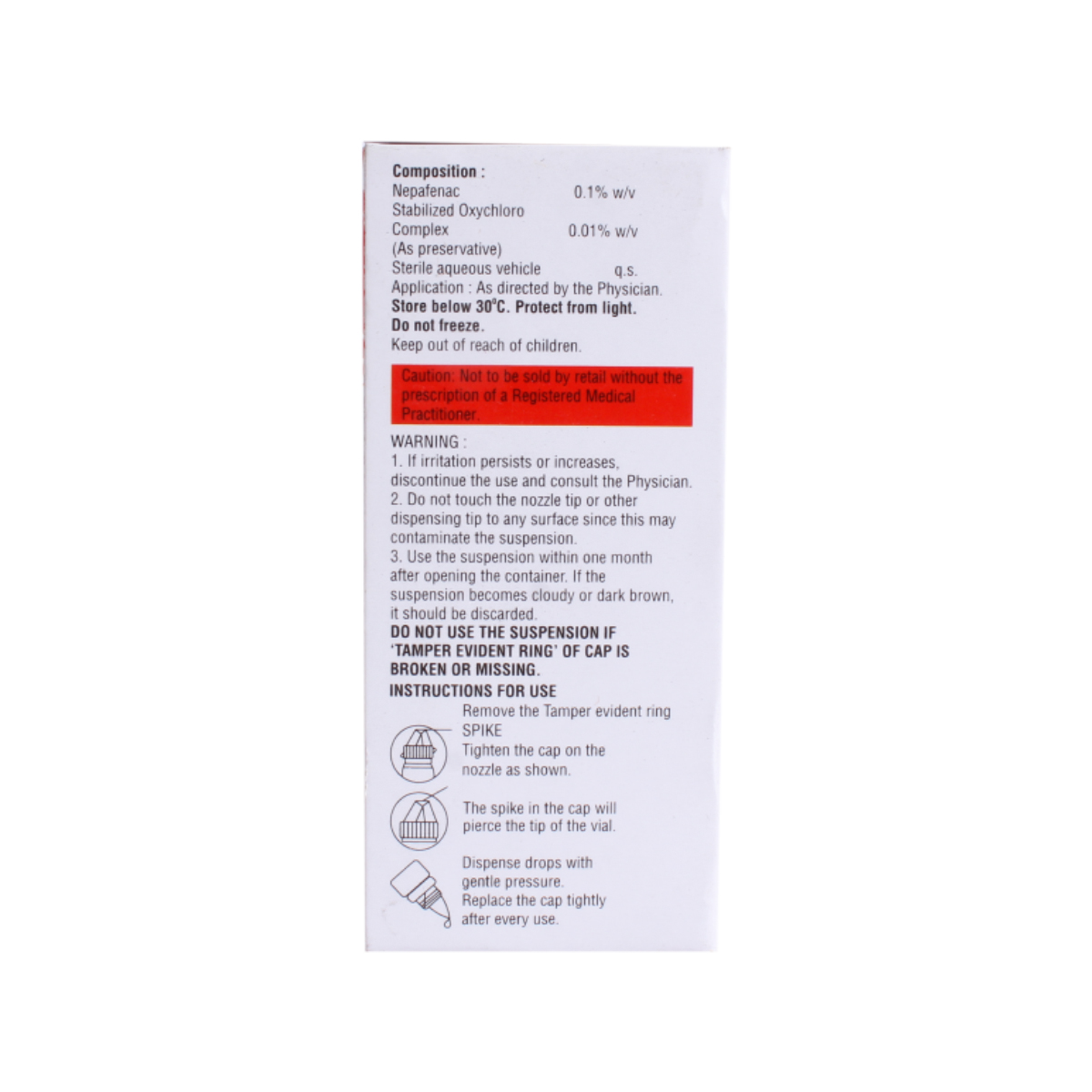 Nepablu BF Eye Drops 5 ml, Pack of 1 Eye Drops Nepablu BF Eye Drops 5 ml, Pack of 1 Eye Drops