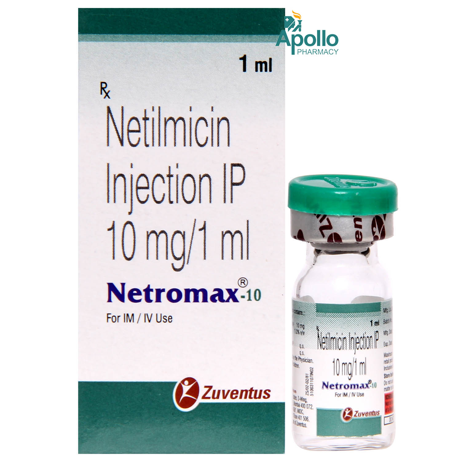 NETROMAX 10MG INJECTION 1ML, Pack of 1 Injection NETROMAX 10MG INJECTION 1ML, Pack of 1 Injection
