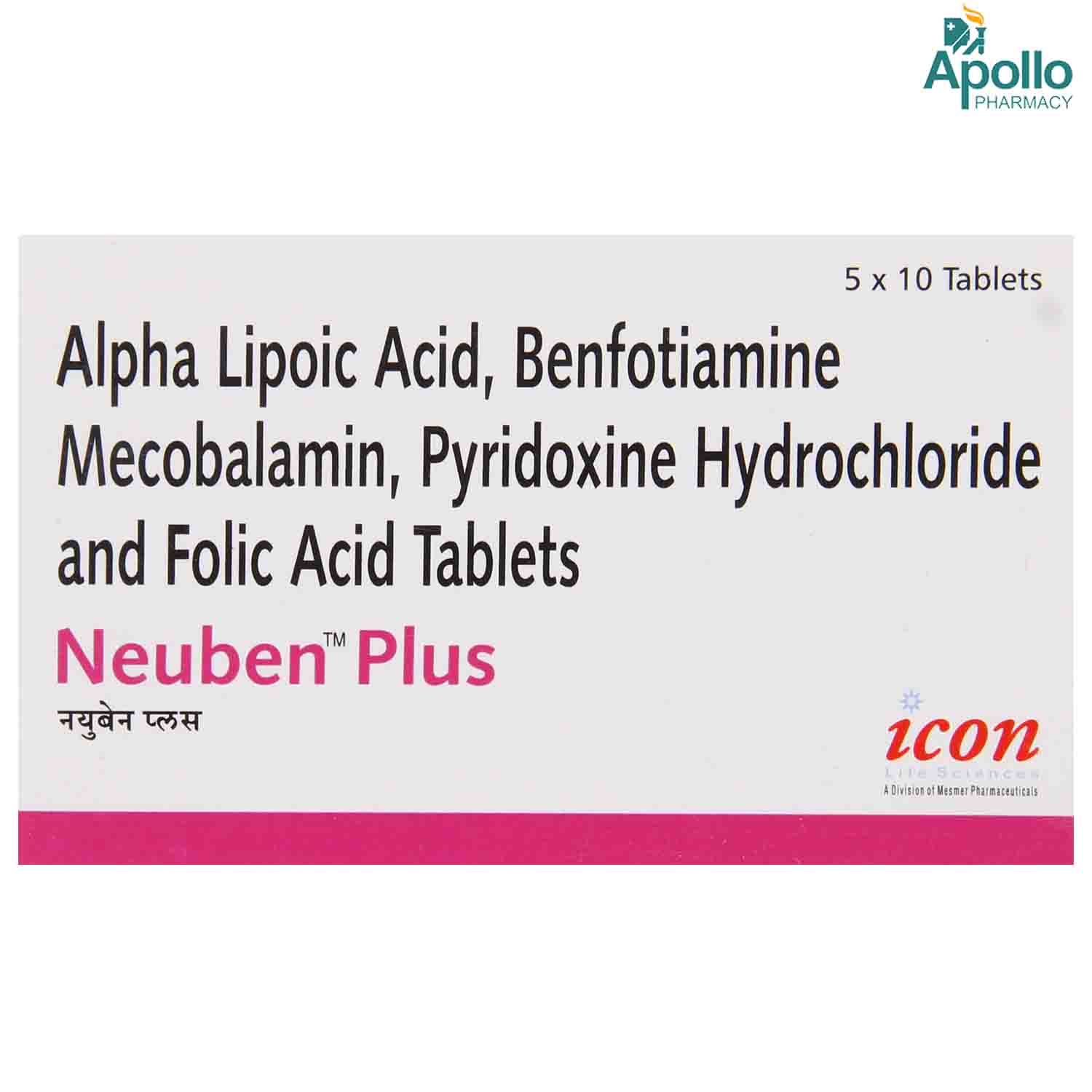 Buy Neuben Plus Tablet 10's Online