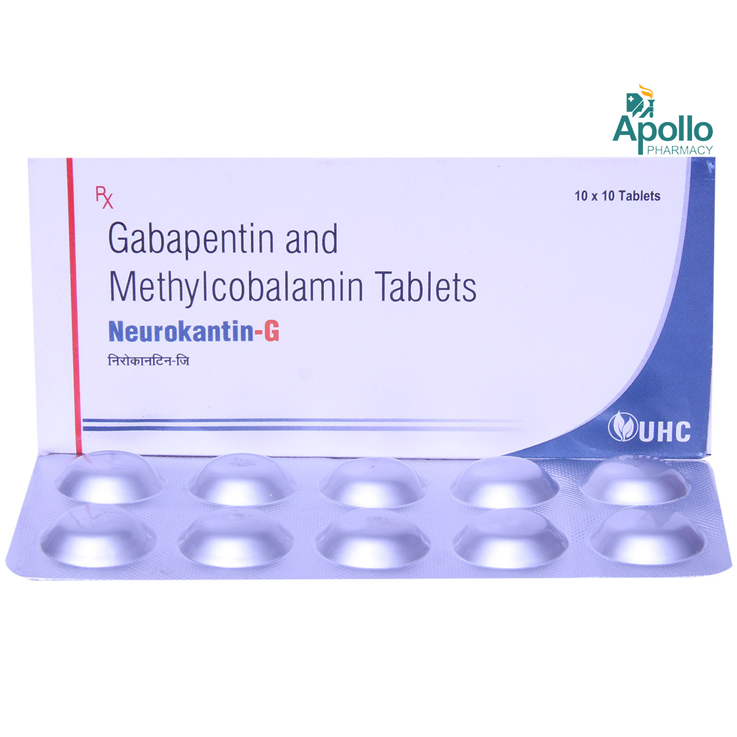 Neurokantin-G Tablet 10's, Pack of 10 TabletS Neurokantin-G Tablet 10's, Pack of 10 TabletS