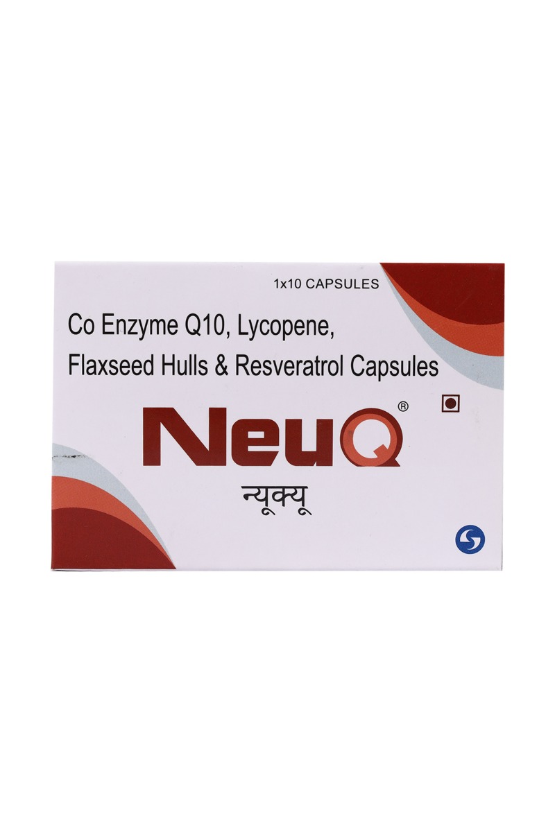 NeuQ Capsule 10's, Pack of 10 CAPSULES NeuQ Capsule 10's, Pack of 10 CAPSULES