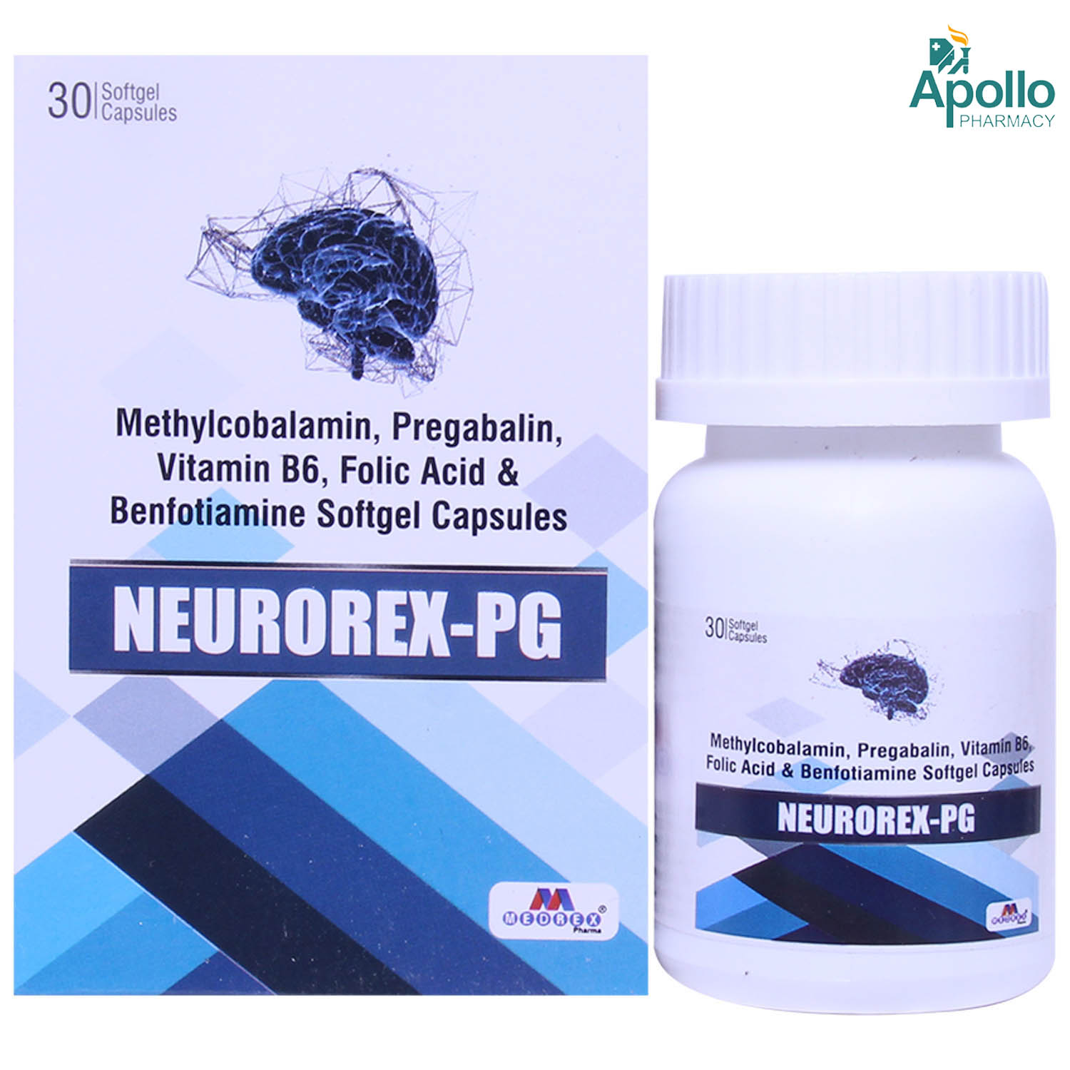 Buy Neurorex PG Capsule 30's Online