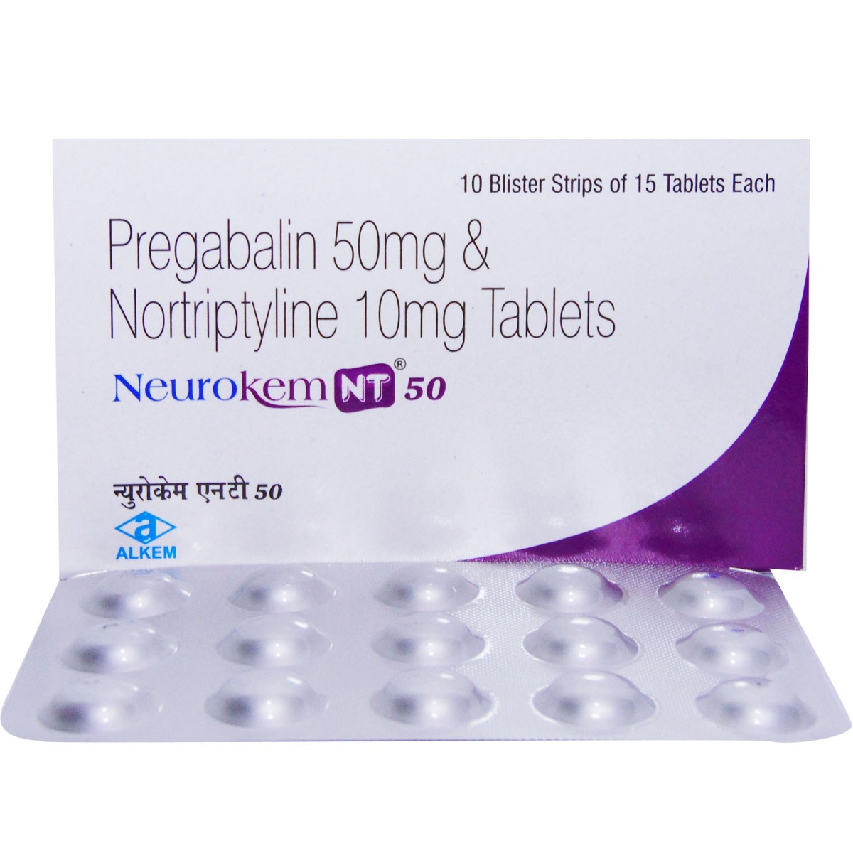 Neurokem NT 50 mg Tablet 15's, Pack of 15 Neurokem NT 50 mg Tablet 15's, Pack of 15