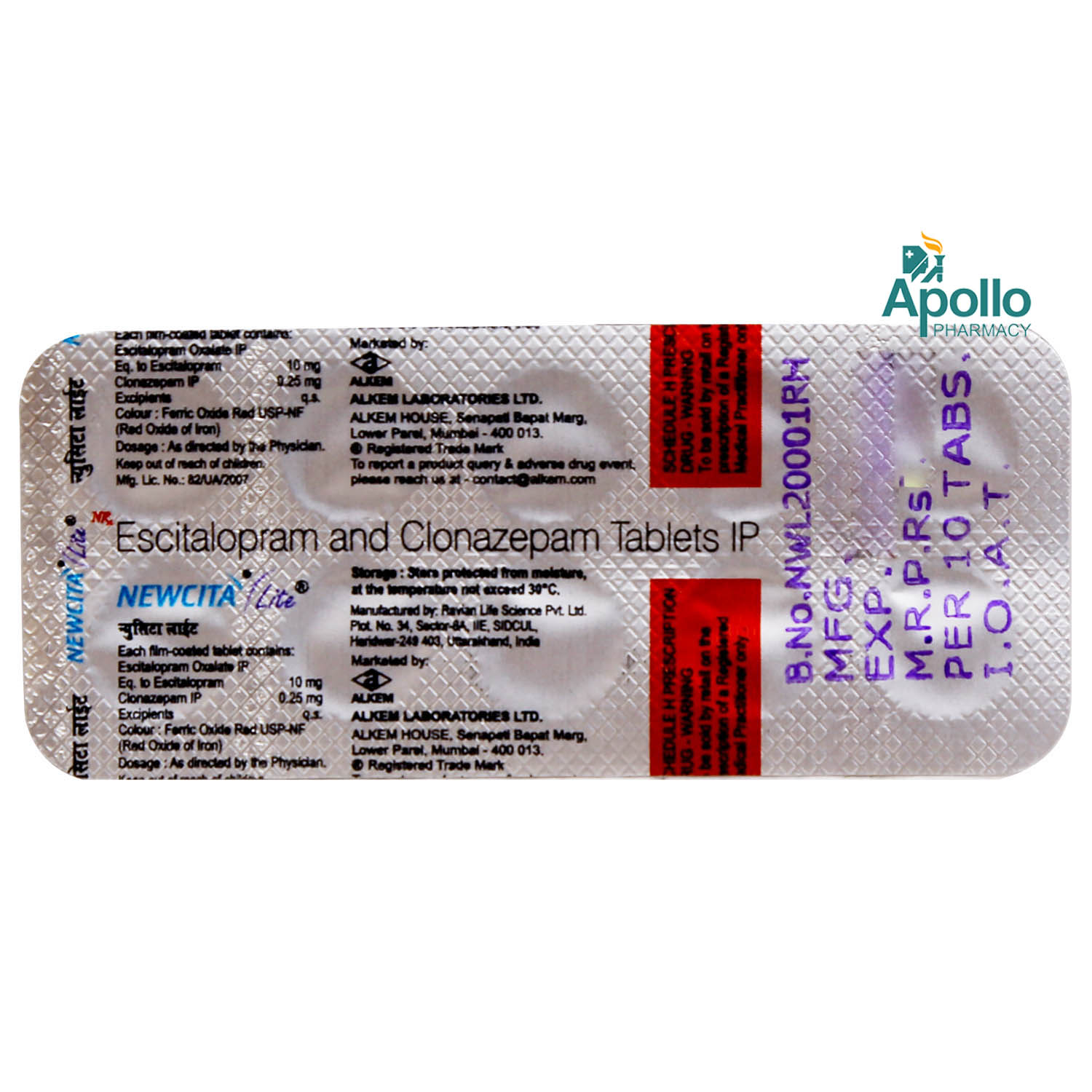 NEWCITA LITE TABLET, Pack of 10 TABLETS NEWCITA LITE TABLET, Pack of 10 TABLETS