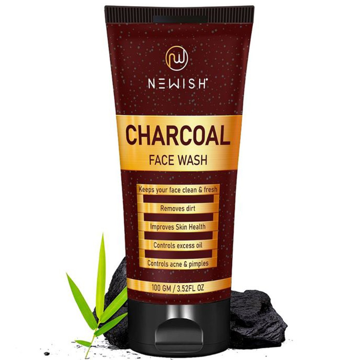 Newish Charcoal Face Wash, 100 gm Price, Uses, Side Effects, Composition Apollo Pharmacy