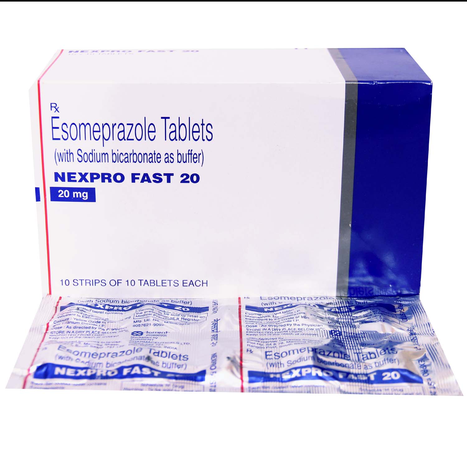 Nexpro Fast 20 Tablet 10's, Pack of 10 TABLETS Nexpro Fast 20 Tablet 10's, Pack of 10 TABLETS