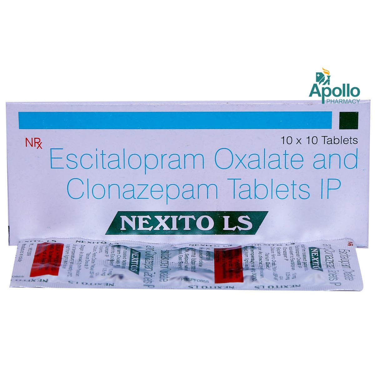 Nexito LS Tablet 10's, Pack of 10 TABLETS Nexito LS Tablet 10's, Pack of 10 TABLETS