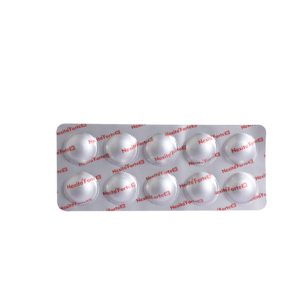 Nexito Forte 20 Tablet 10's, Pack of 10 TABLETS Nexito Forte 20 Tablet 10's, Pack of 10 TABLETS