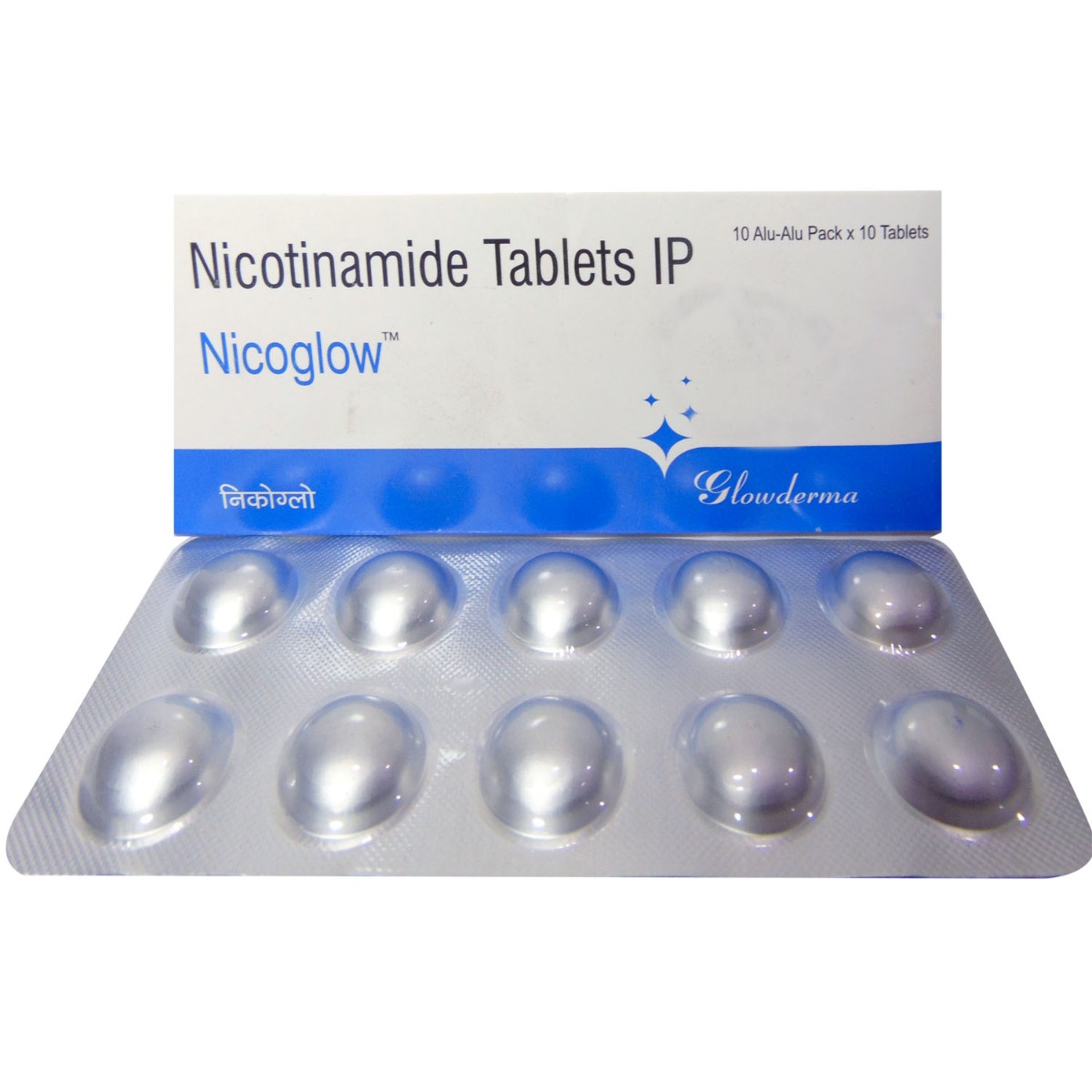 Nicoglow Tablet 10's, Pack of 10 TABLETS Nicoglow Tablet 10's, Pack of 10 TABLETS