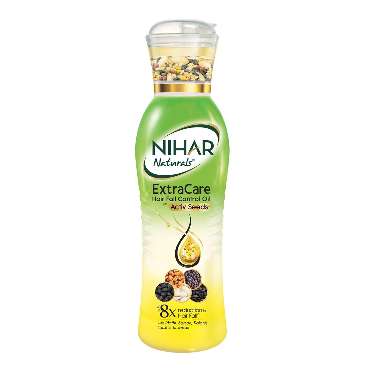 Nihar Naturals Extra Care Hairfall Control Oil, 200 ml, Pack of 1 Nihar Naturals Extra Care Hairfall Control Oil, 200 ml, Pack of 1