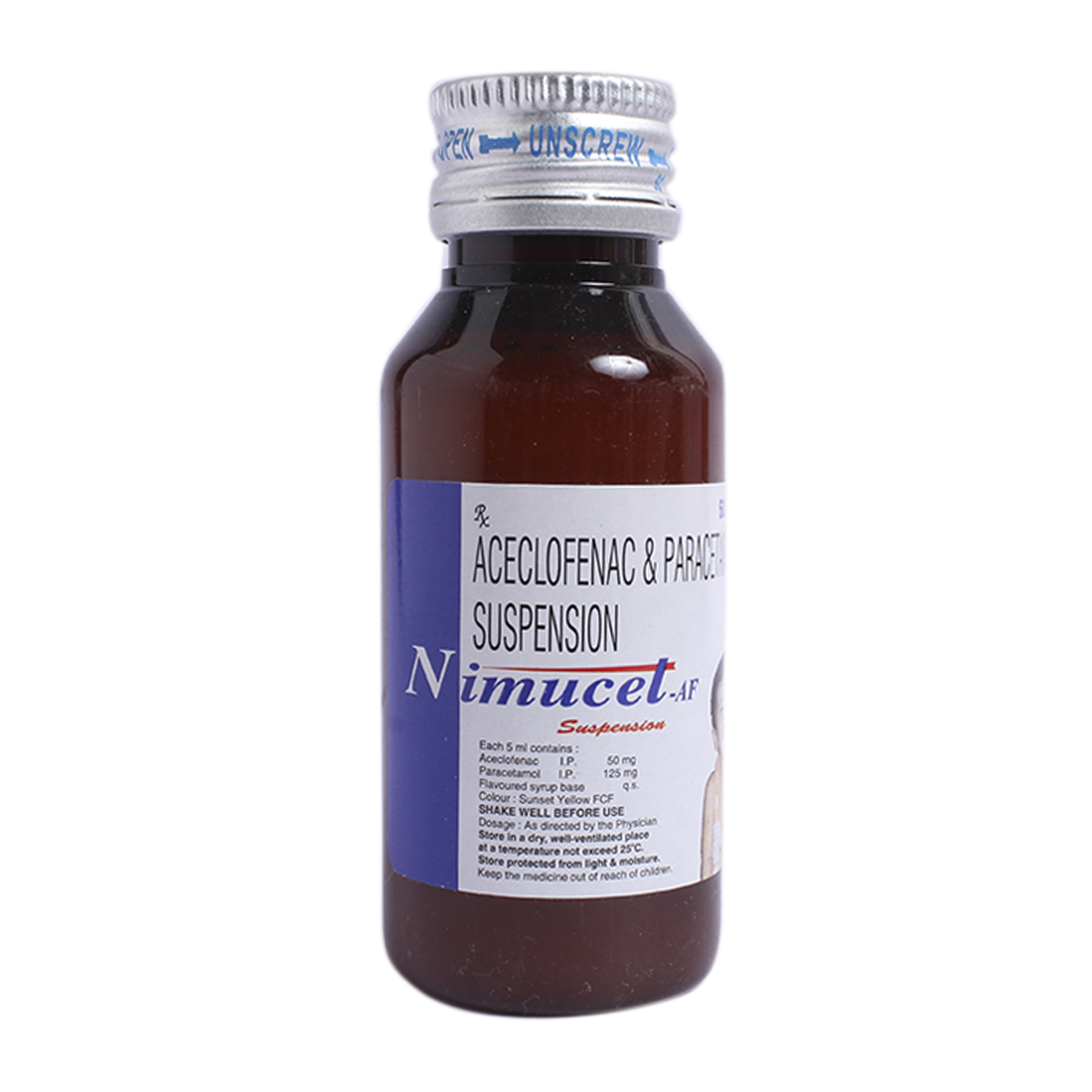 Nimucet AF Suspension 60 ml, Pack of 1 Suspension Nimucet AF Suspension 60 ml, Pack of 1 Suspension