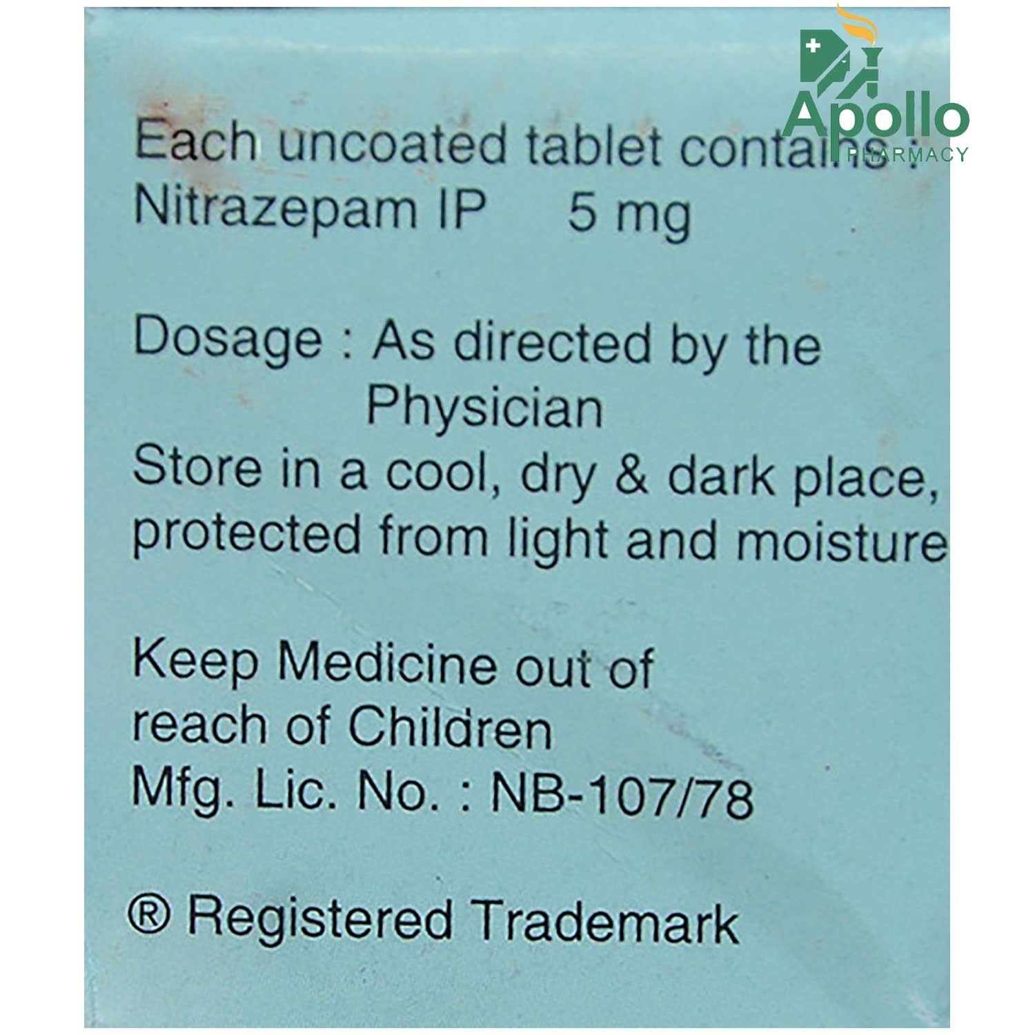 NITRAVET 5MG TABLET 15'S, Pack of 15 TABLETS NITRAVET 5MG TABLET 15'S, Pack of 15 TABLETS