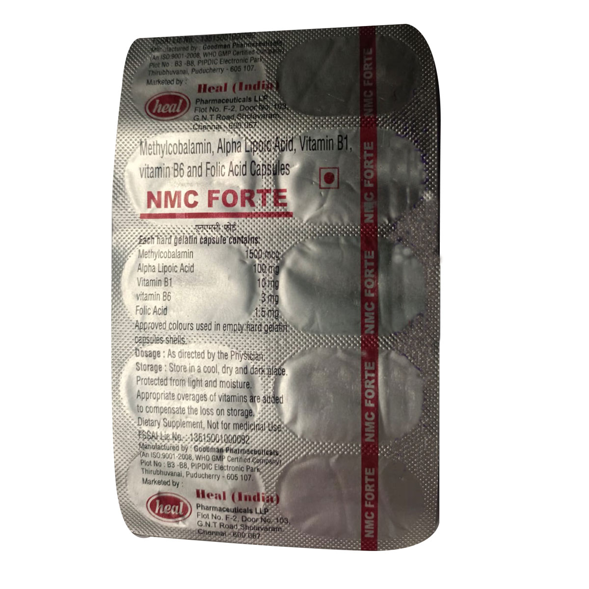 Nmc Forte Capsule 10's Nmc Forte Capsule 10's
