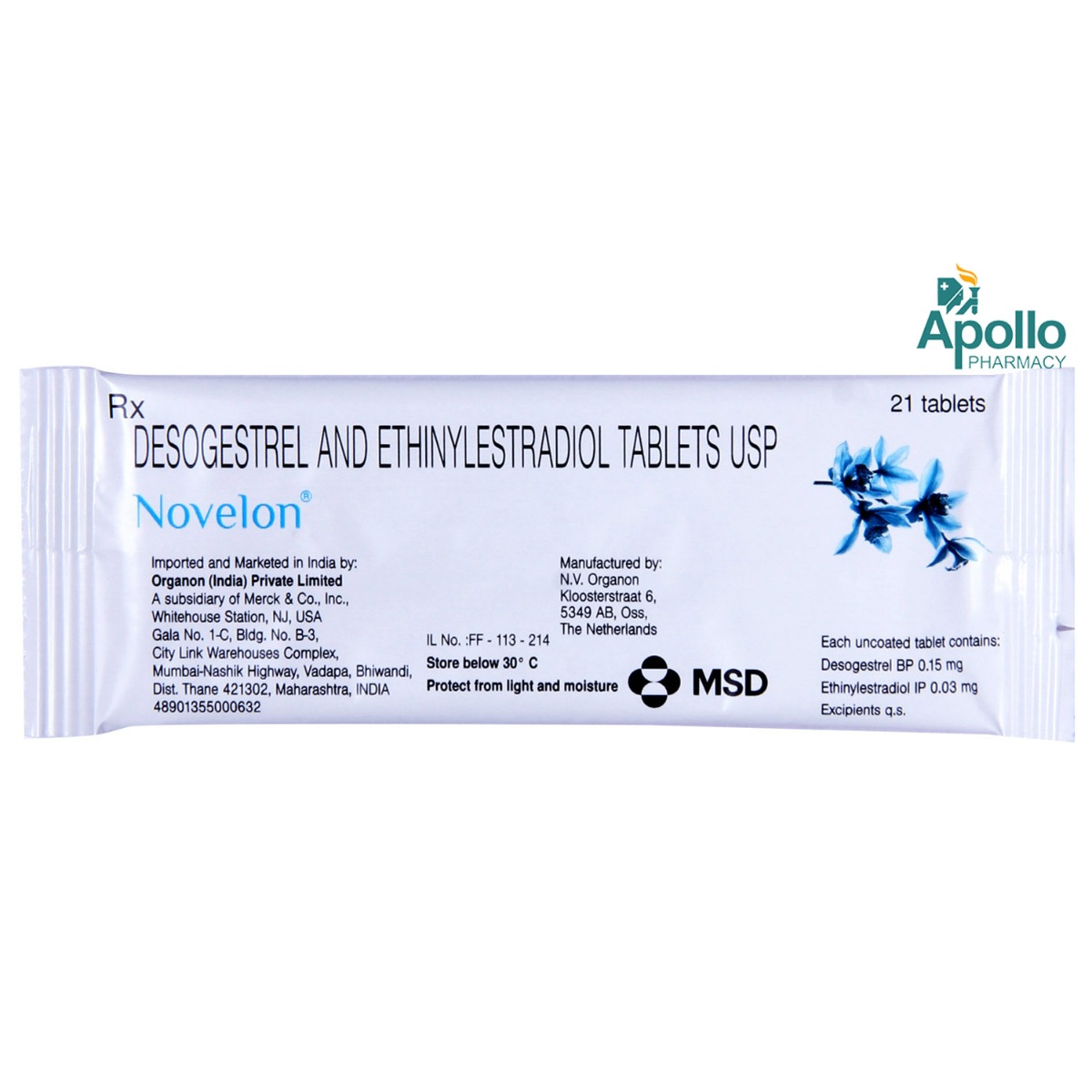 Novelon Tablet 21's, Pack of 1 Tablet Novelon Tablet 21's, Pack of 1 Tablet